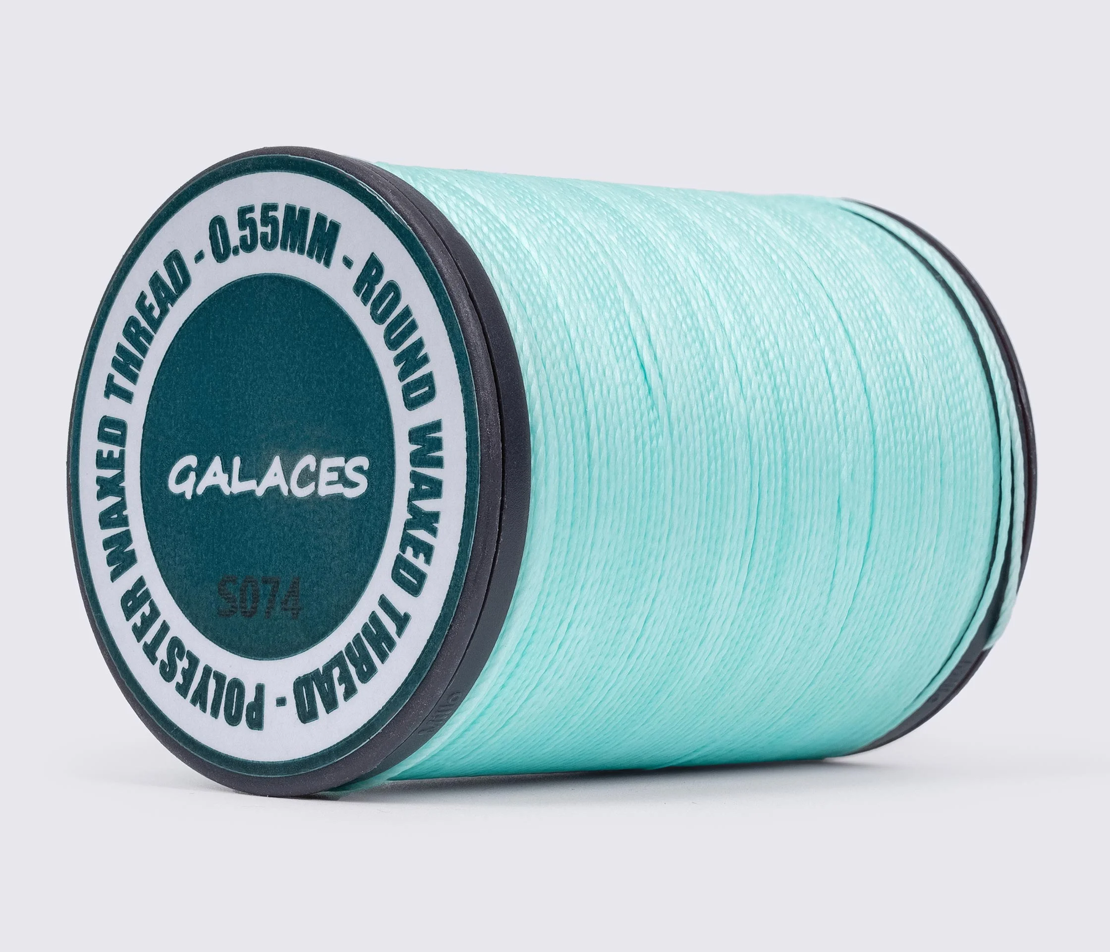 Galaces 0.55 мм нитка кругла вощенна по шкірі