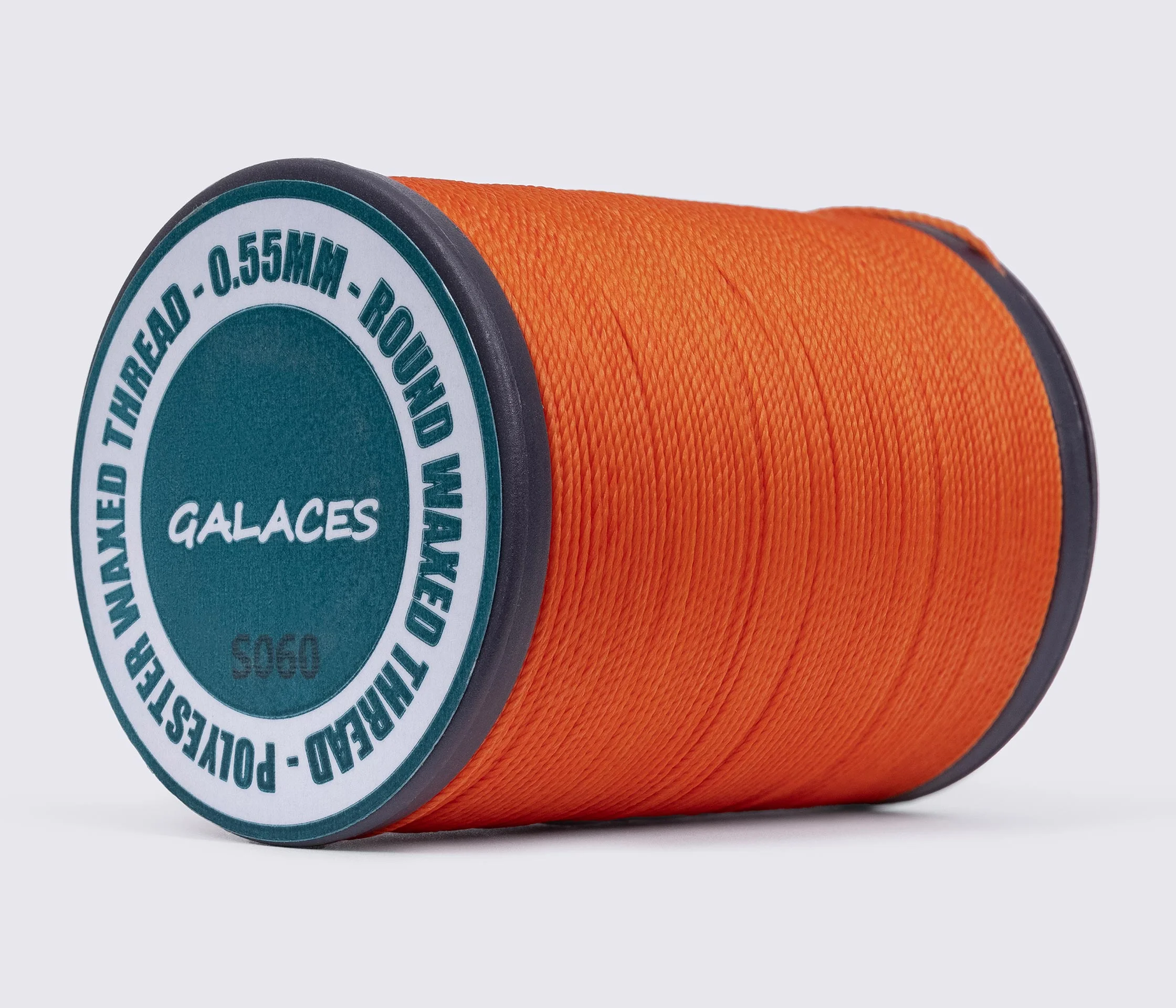 Galaces 0.55 мм нитка кругла вощенна по шкірі