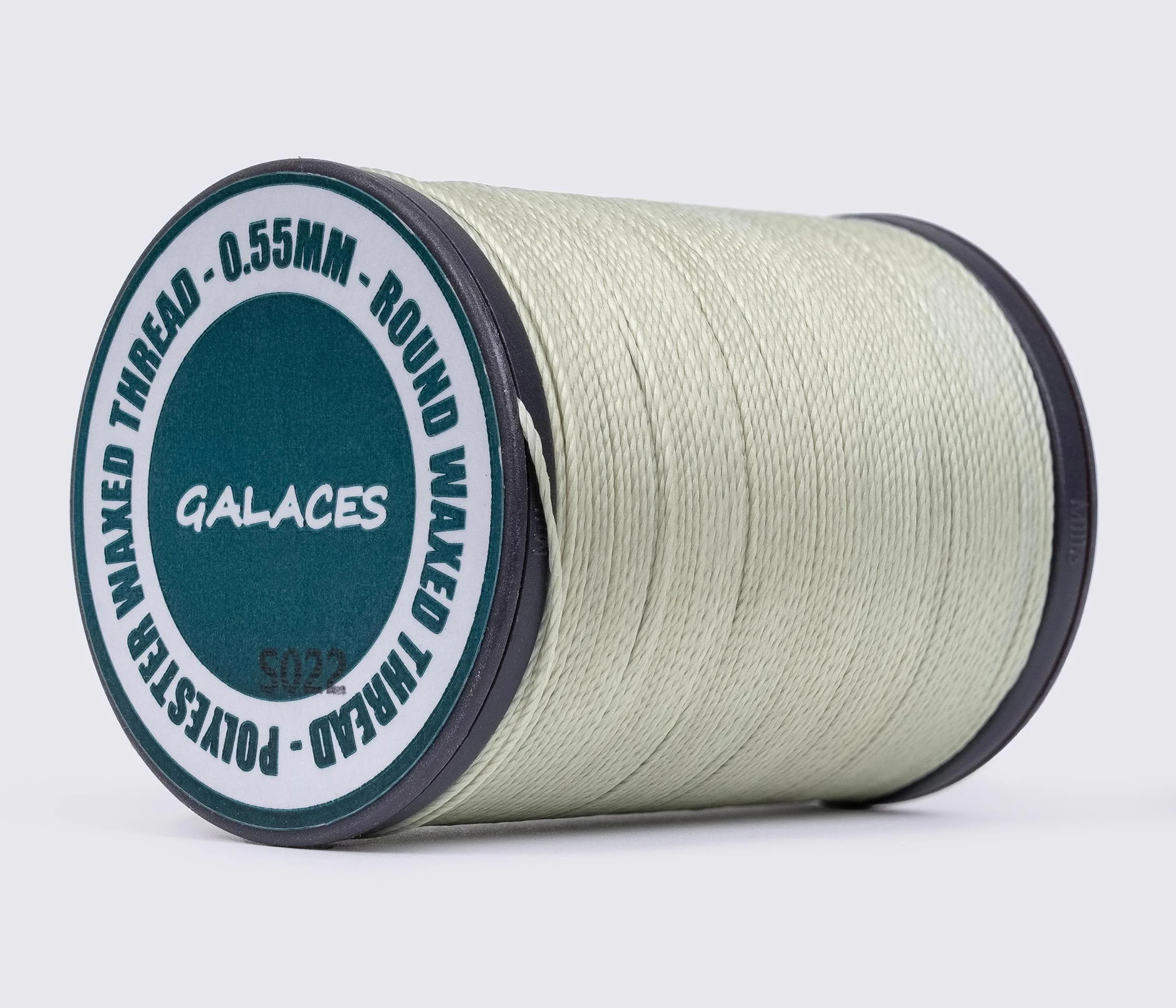 Galaces 0.55 мм нитка кругла вощенна по шкірі