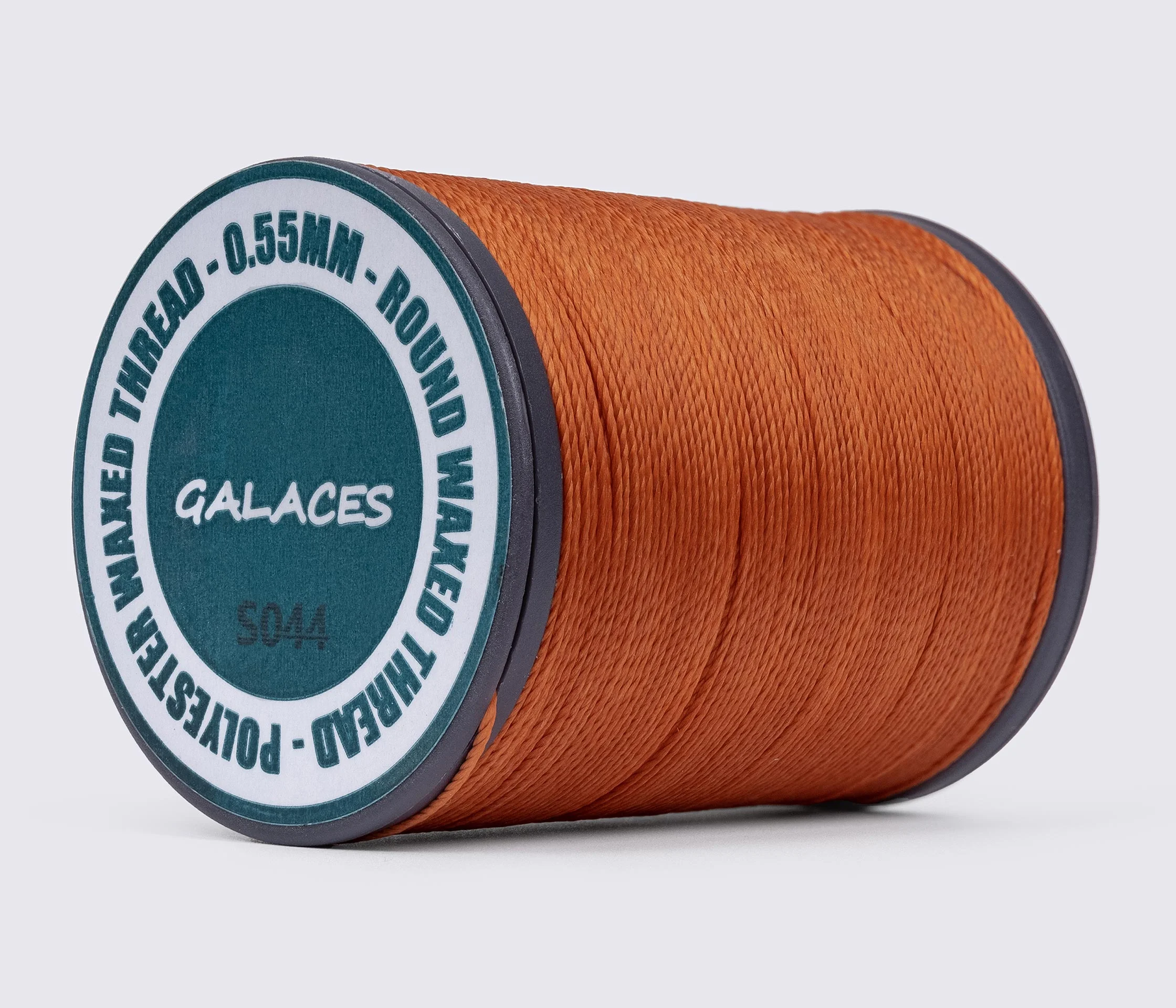 Galaces 0.55 мм нитка кругла вощенна по шкірі