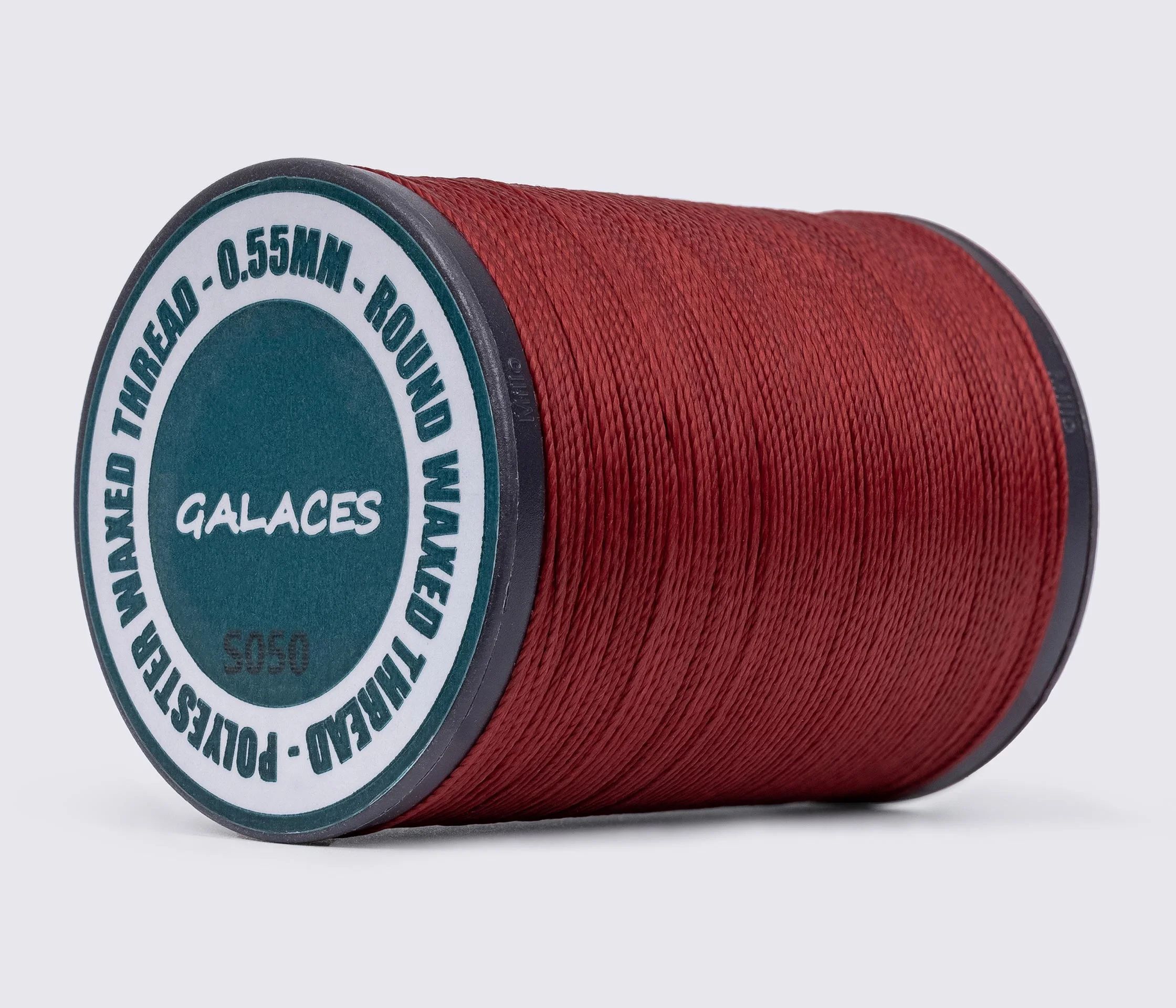 Galaces 0.55 мм нитка кругла вощенна по шкірі