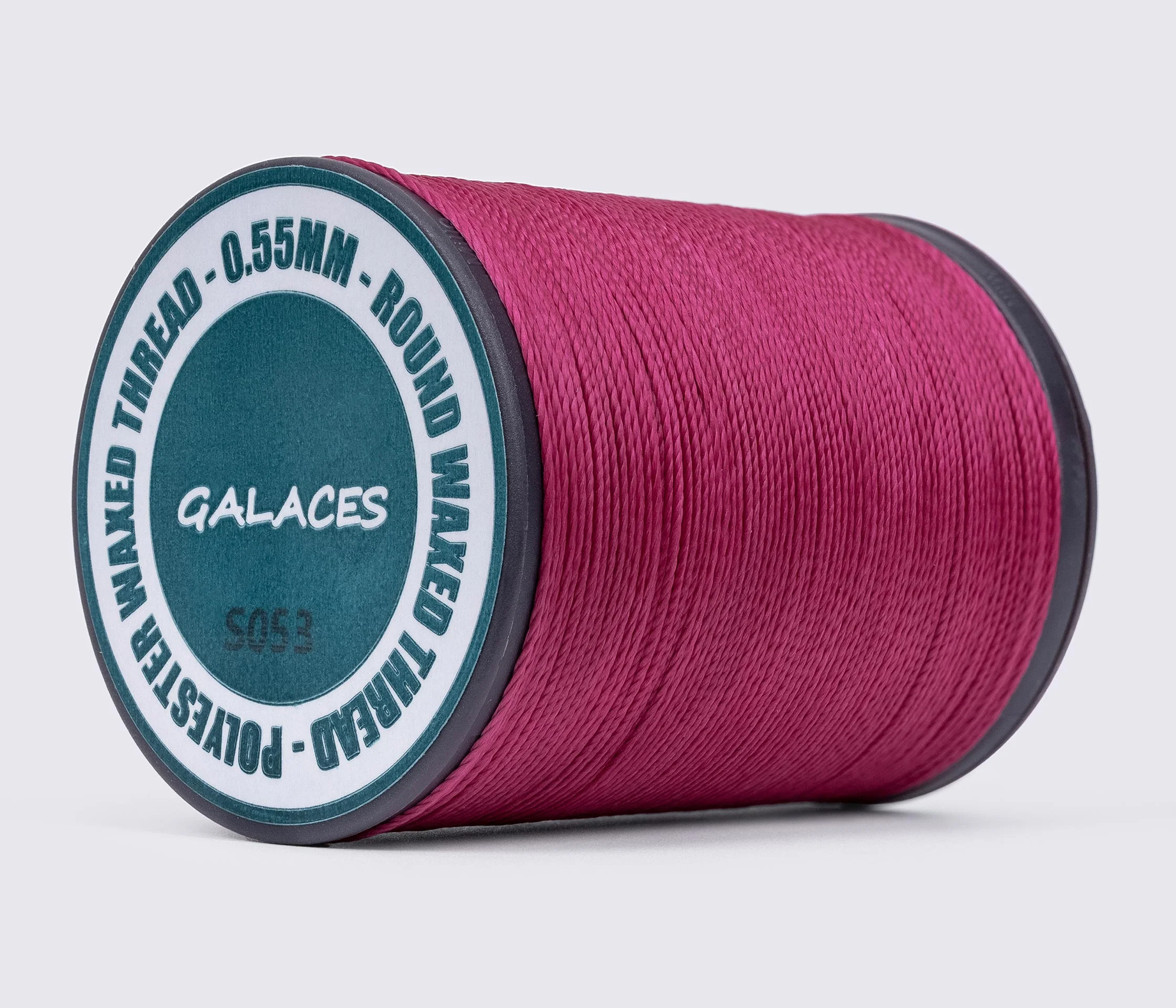 Galaces 0.55 мм нитка кругла вощенна по шкірі