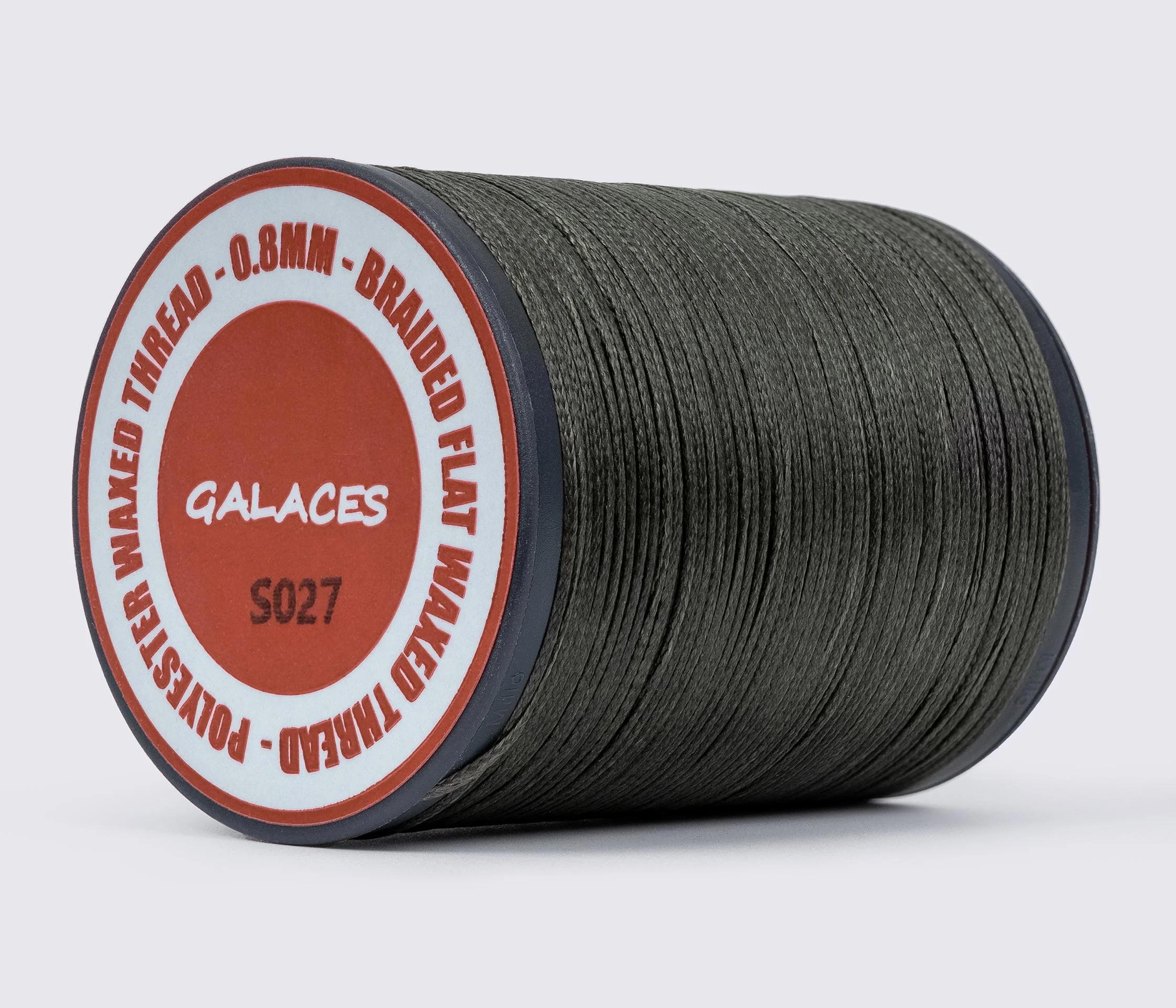 Galaces 0.80 мм (S020) плоский шнур вощений по шкірі 110м