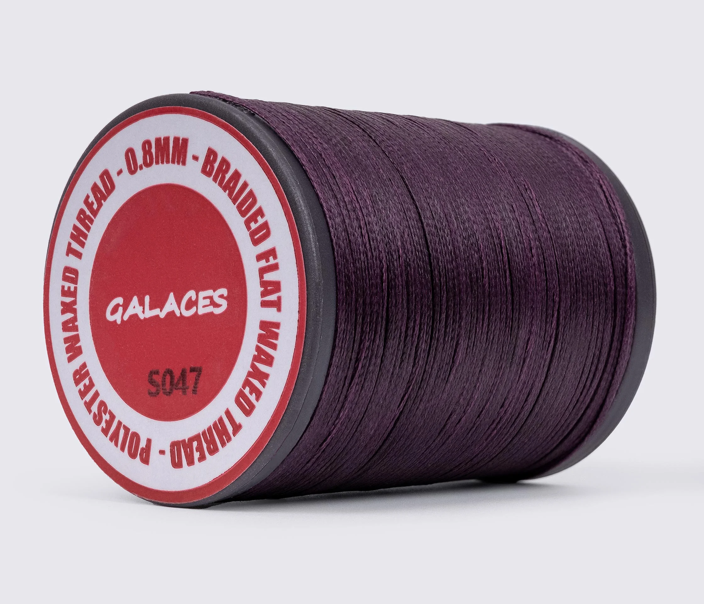 Galaces 0.80 мм (S020) плоский шнур вощений по шкірі 110м