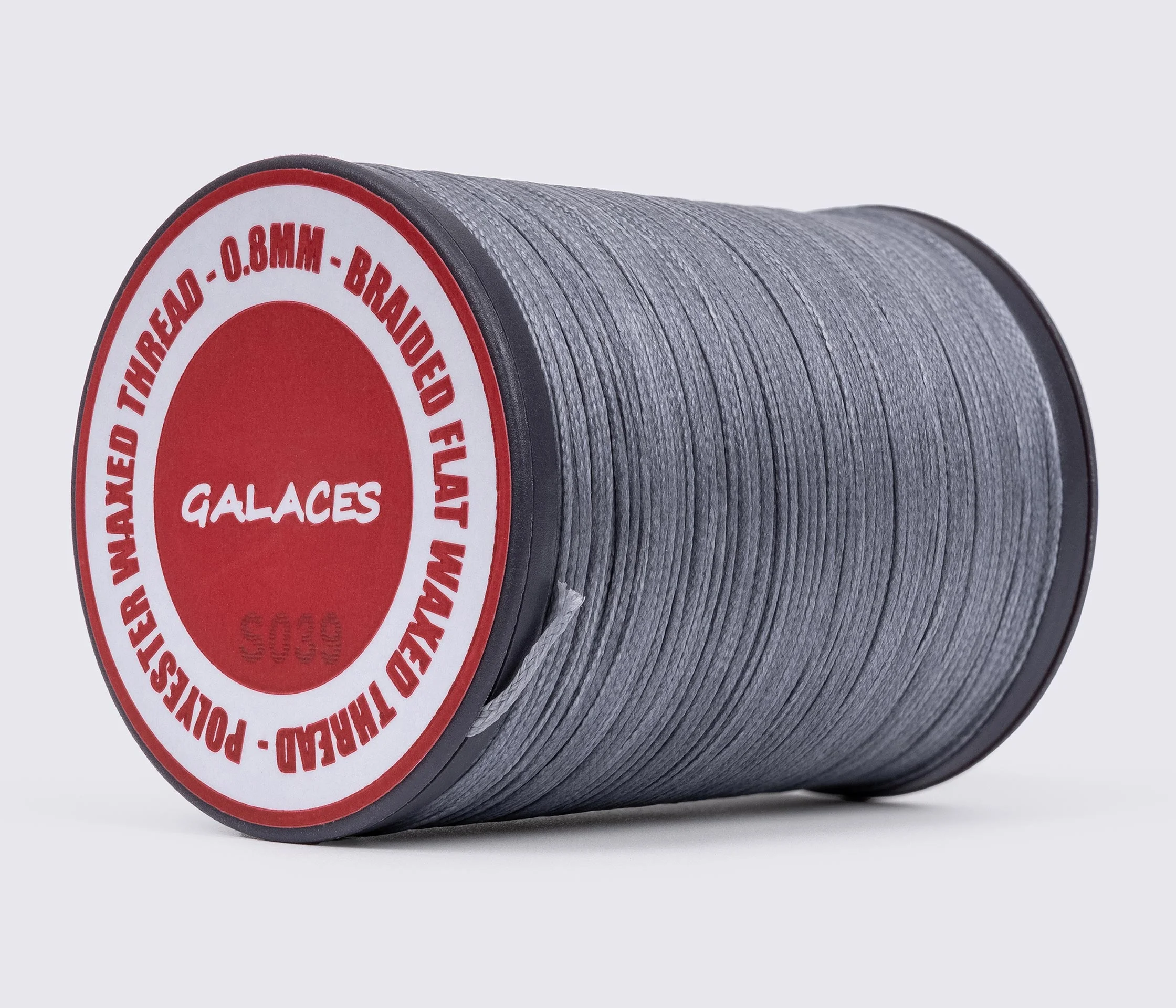 Galaces 0.80 мм (S020) плоский шнур вощений по шкірі 110м