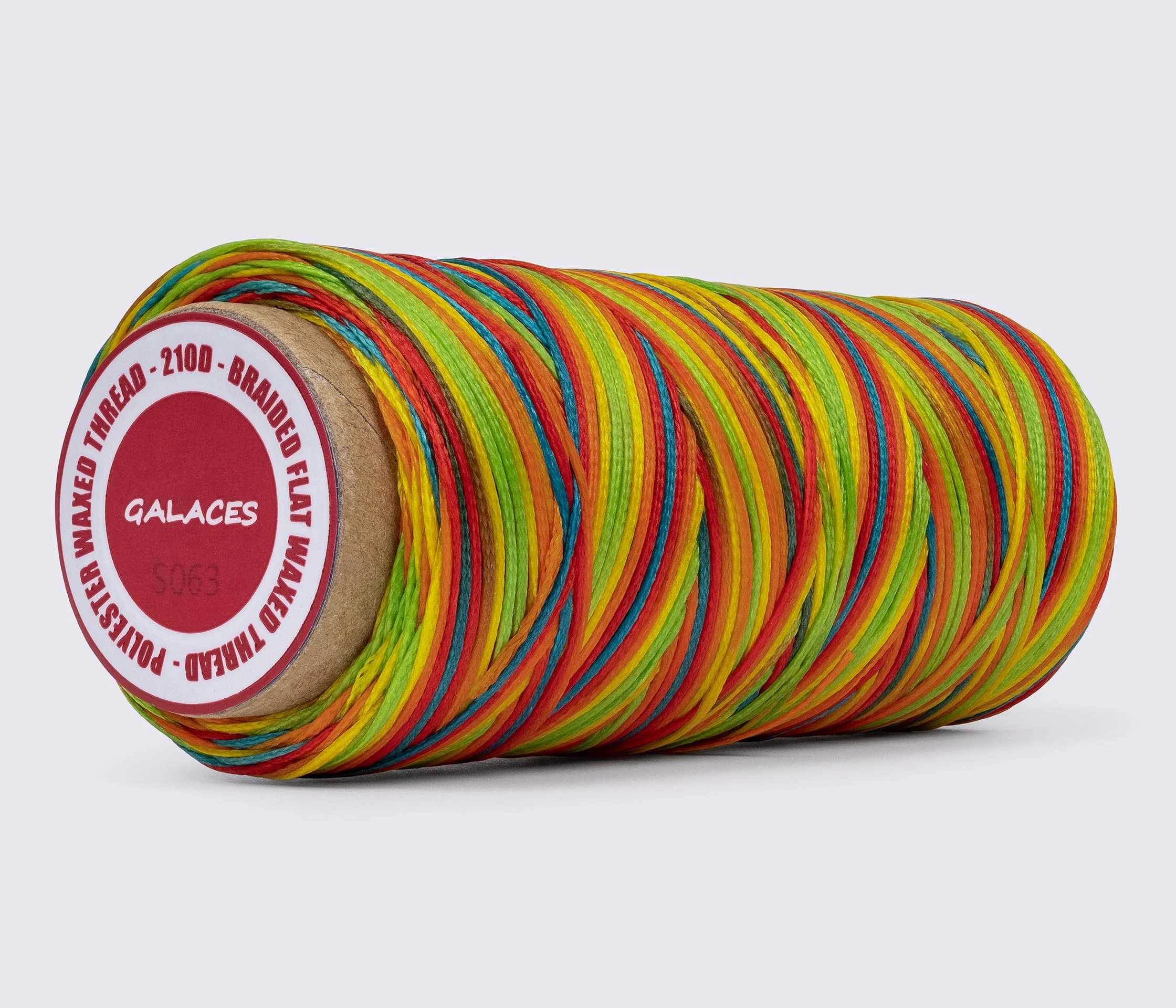 Galaces 1.00 мм плоский вощенна шнур по шкірі 100м