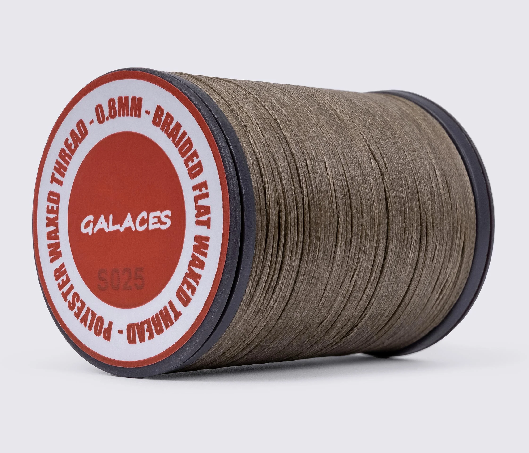 Galaces 0.80 мм (S020) плоский шнур вощений по шкірі 110м