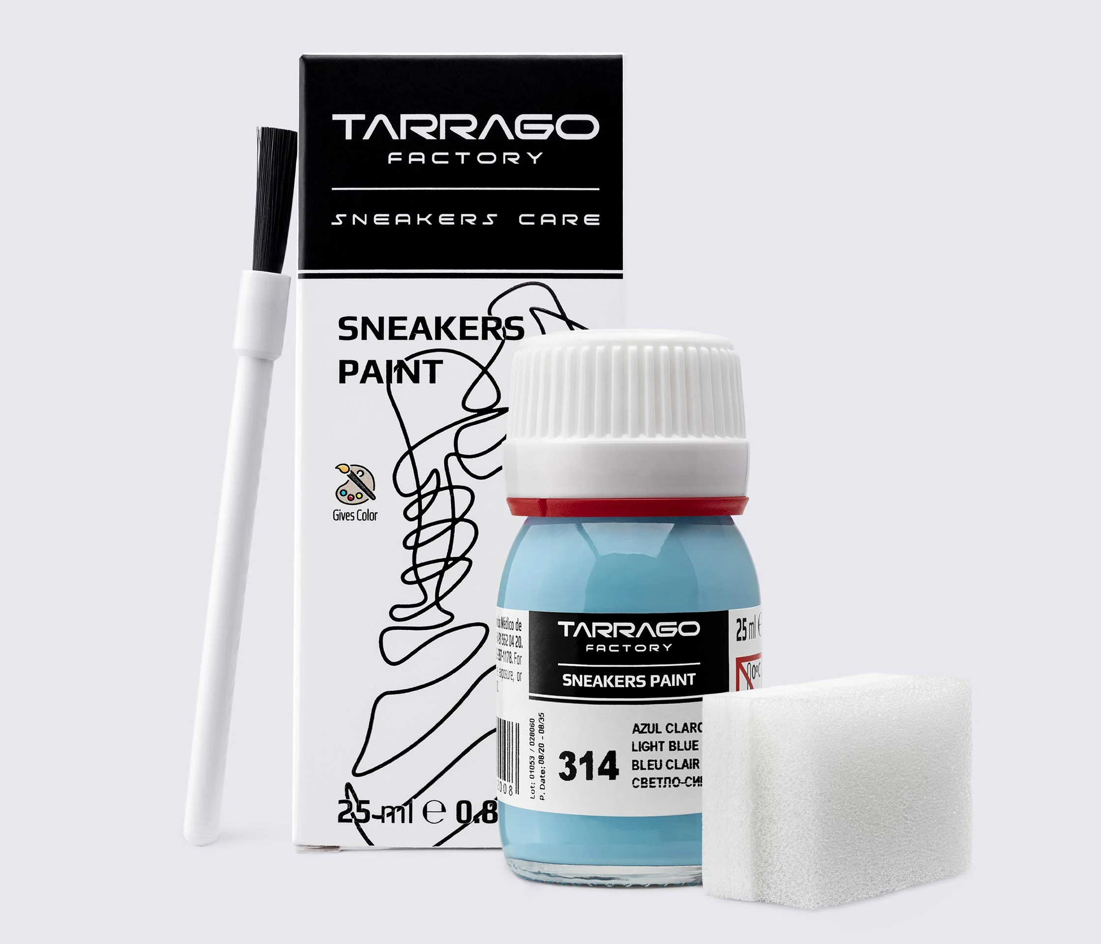 Фарба для кросівок Tarrago Sneakers Paint, 25 мл,TNC01