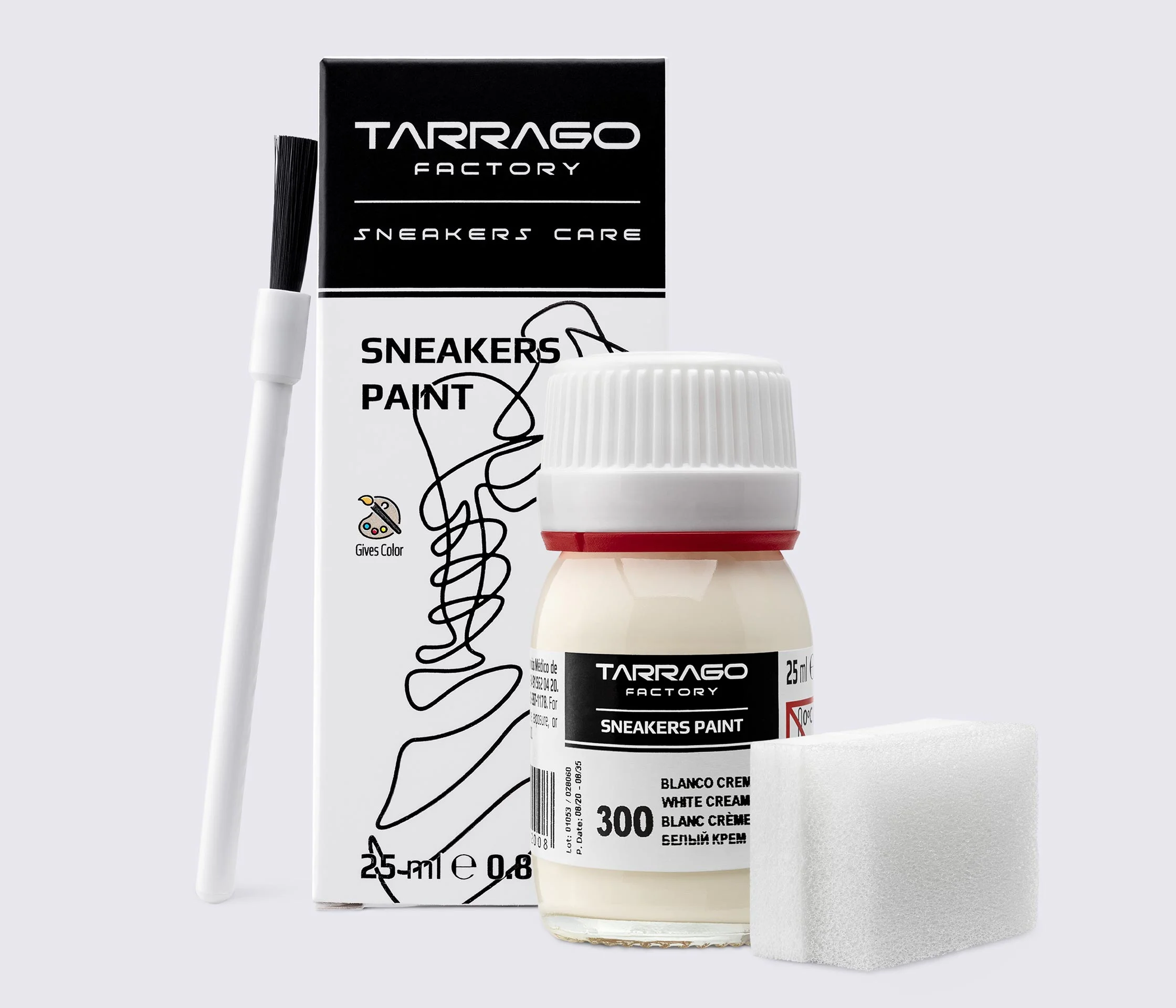 Фарба для кросівок Tarrago Sneakers Paint, 25 мл,TNC01