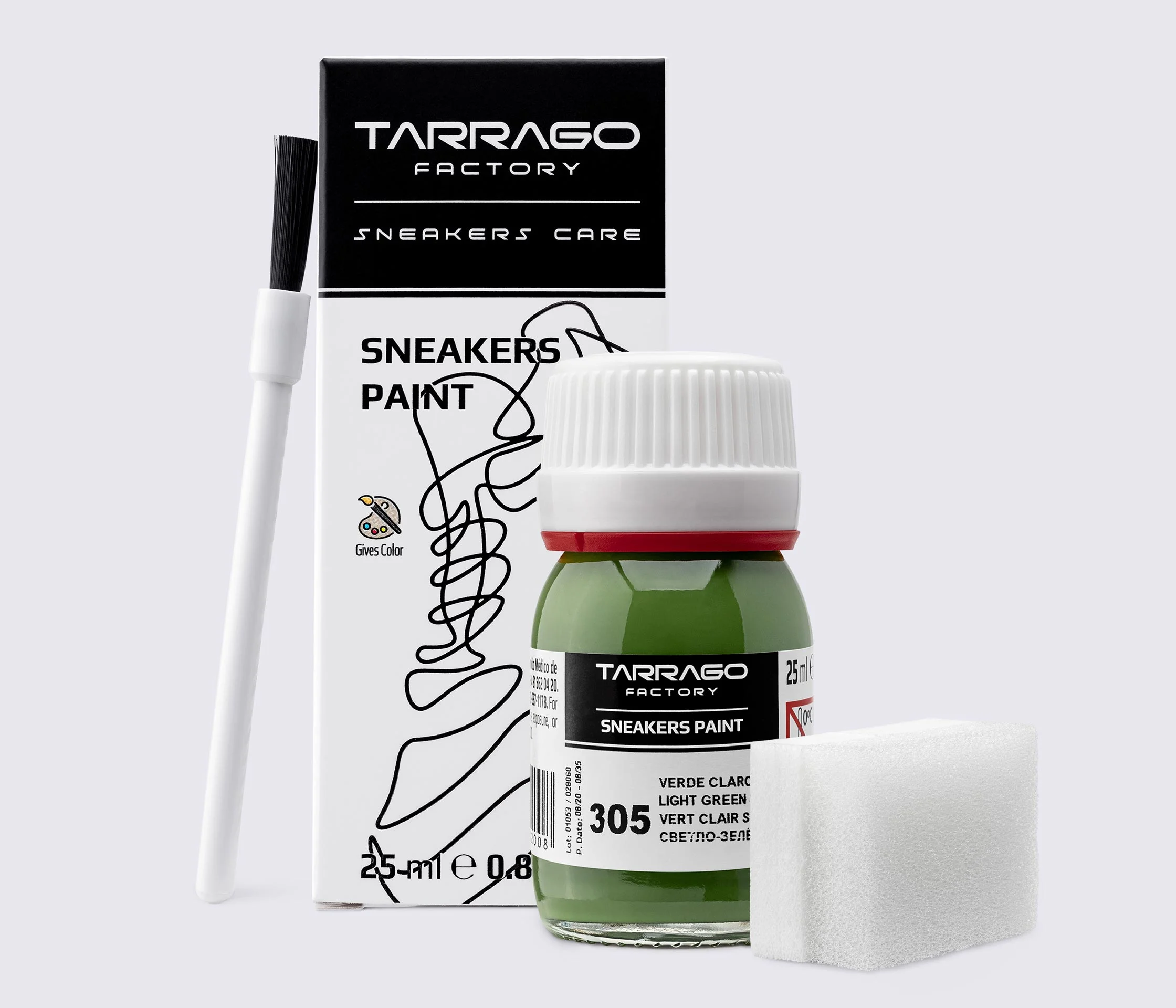 Фарба для кросівок Tarrago Sneakers Paint, 25 мл,TNC01