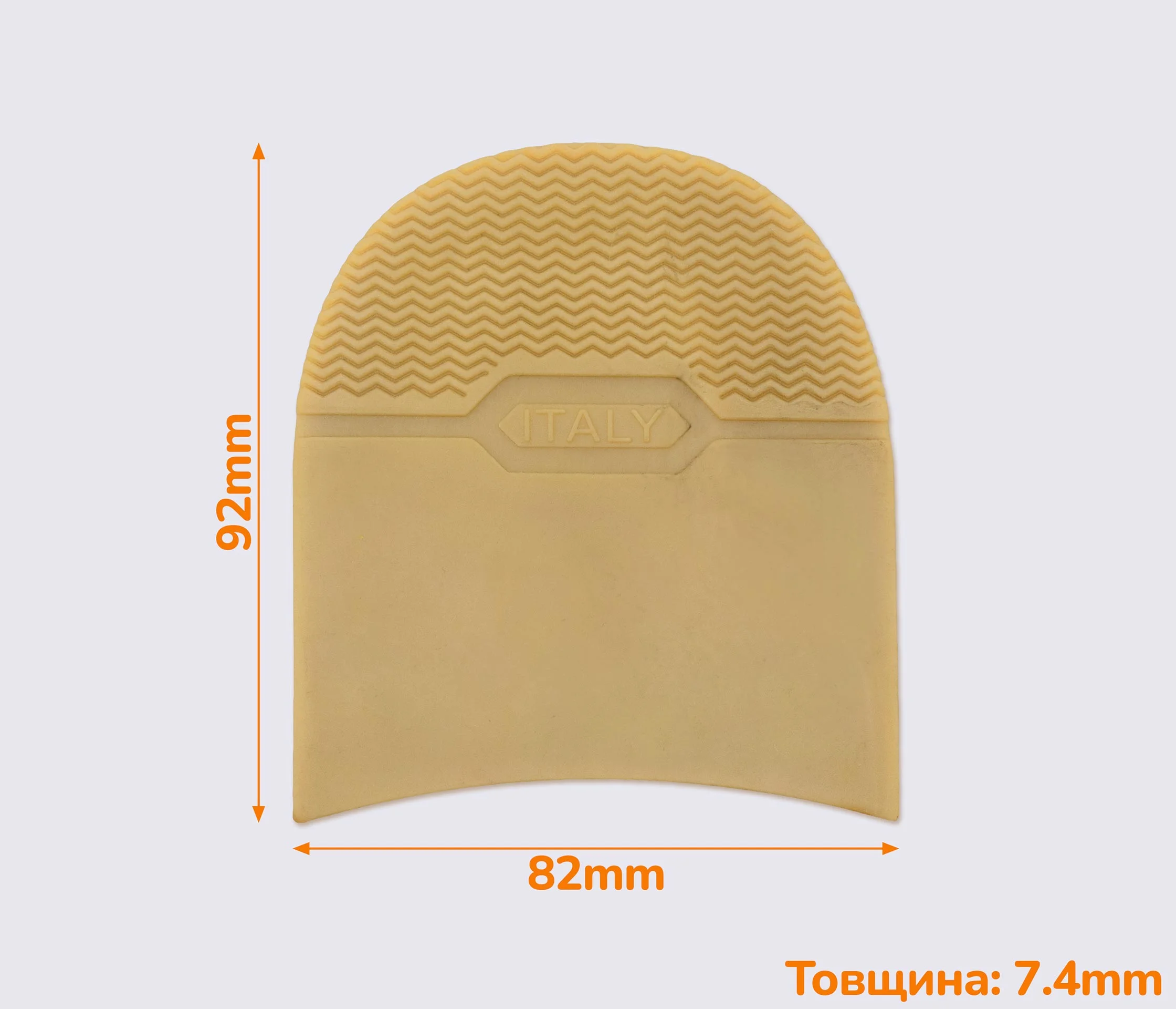 Набійка чоловіча ITALY (Китай), т. 7.0 мм, р. 4