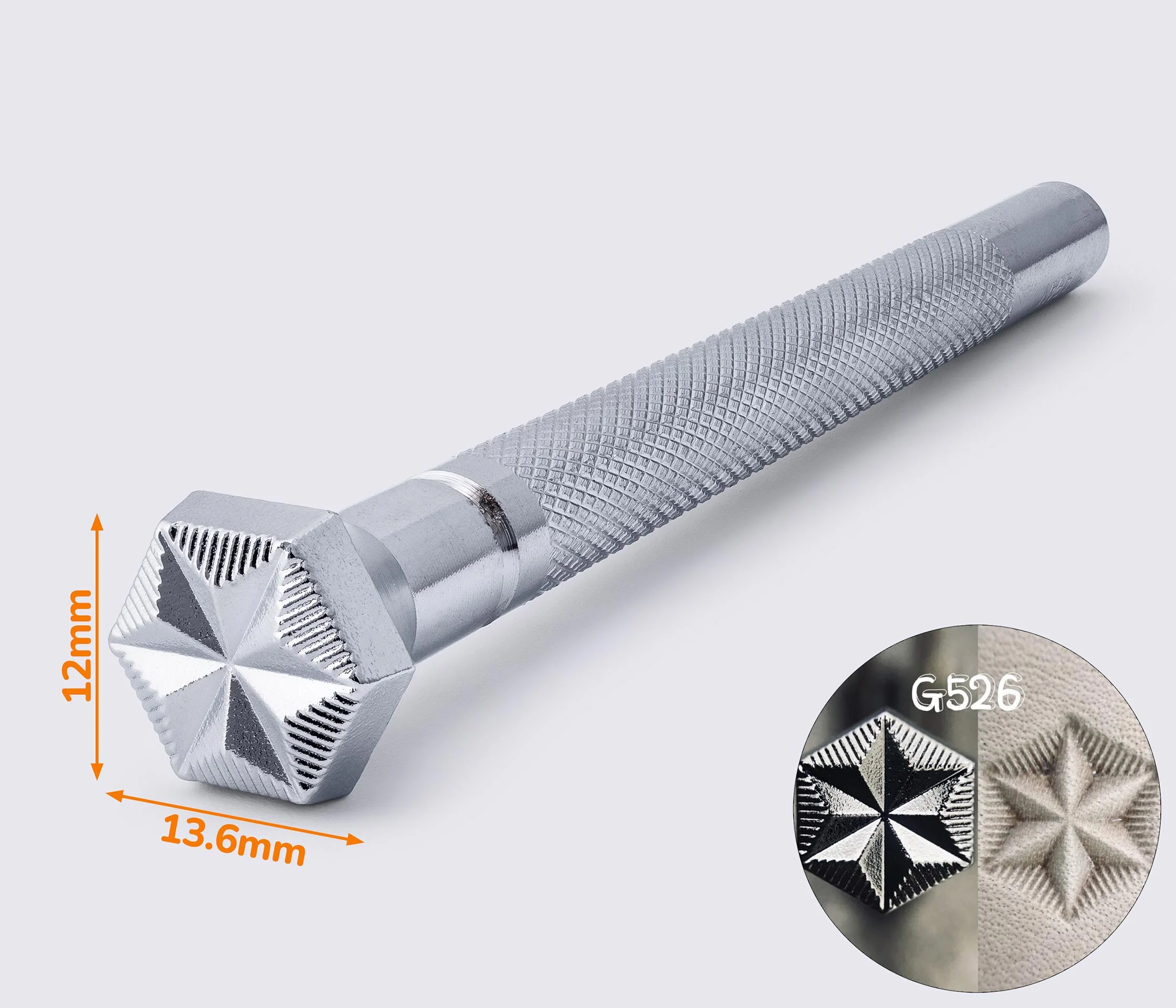 OKA-G526 Штамп для тиснения по коже