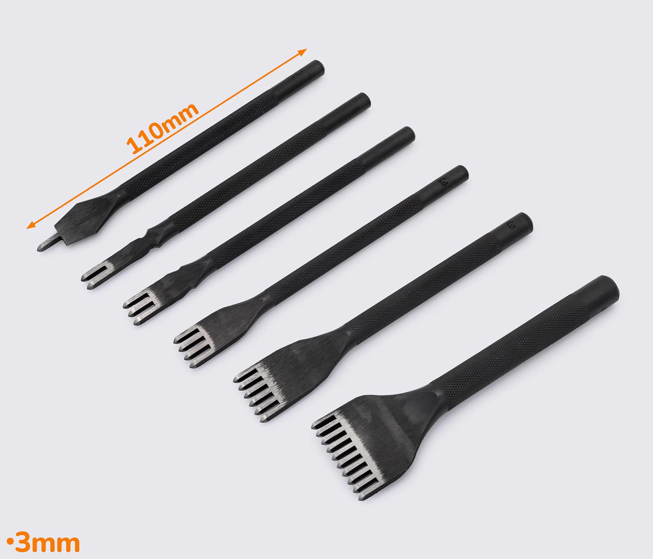 OKA - Ромбовидный строчный пробойник 3mm
