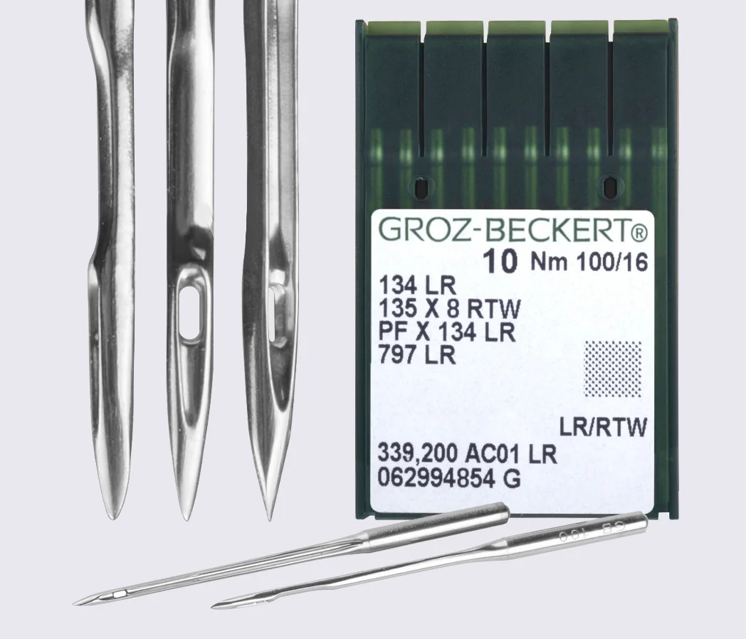 Иголка GROZ-BECKERT - лопатка для работы с кожей (10шт) 100-16