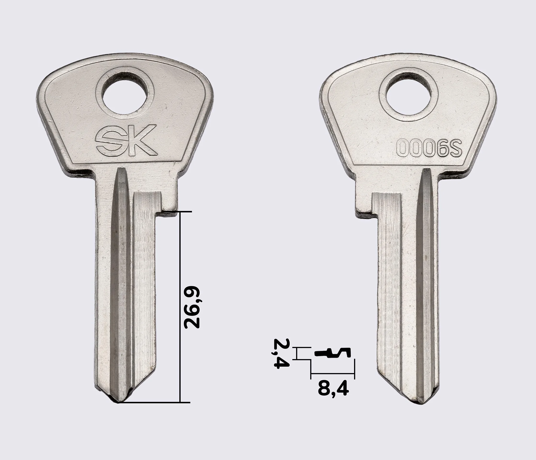 Заготовка ключів TAL-3 (Xianpai)