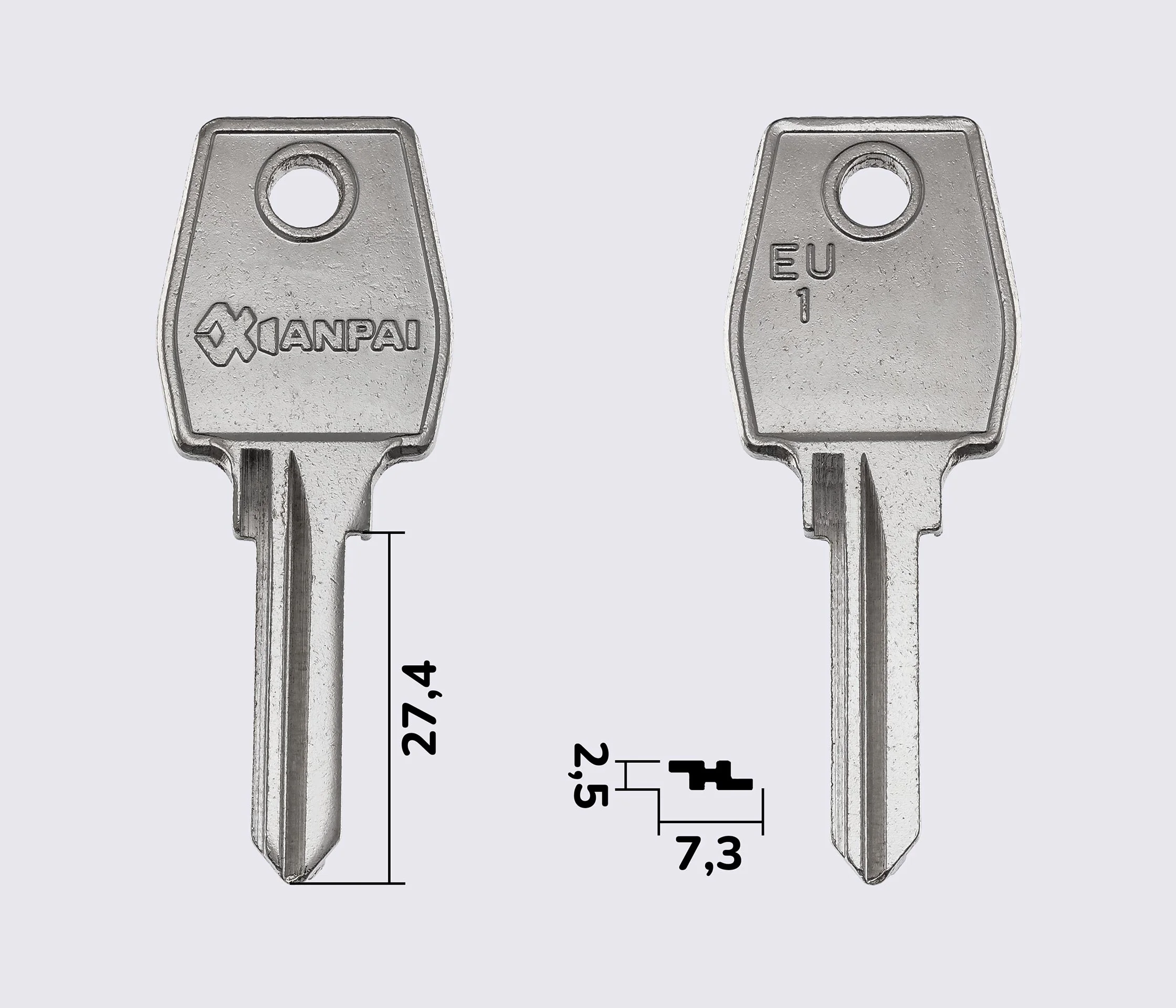Заготовка ключів EU-1 (Xianpai)