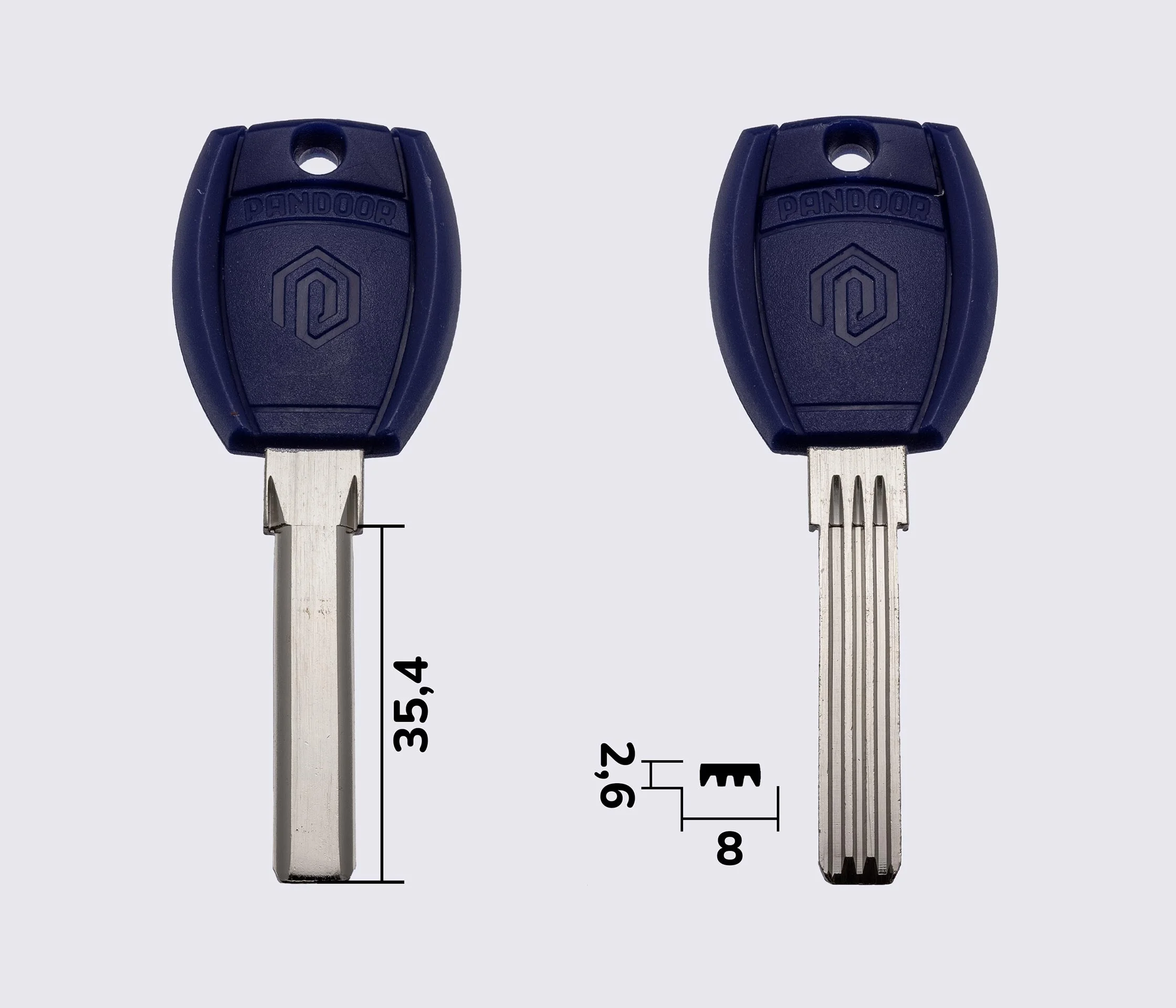 PANDOOR (2) заготовка ключей