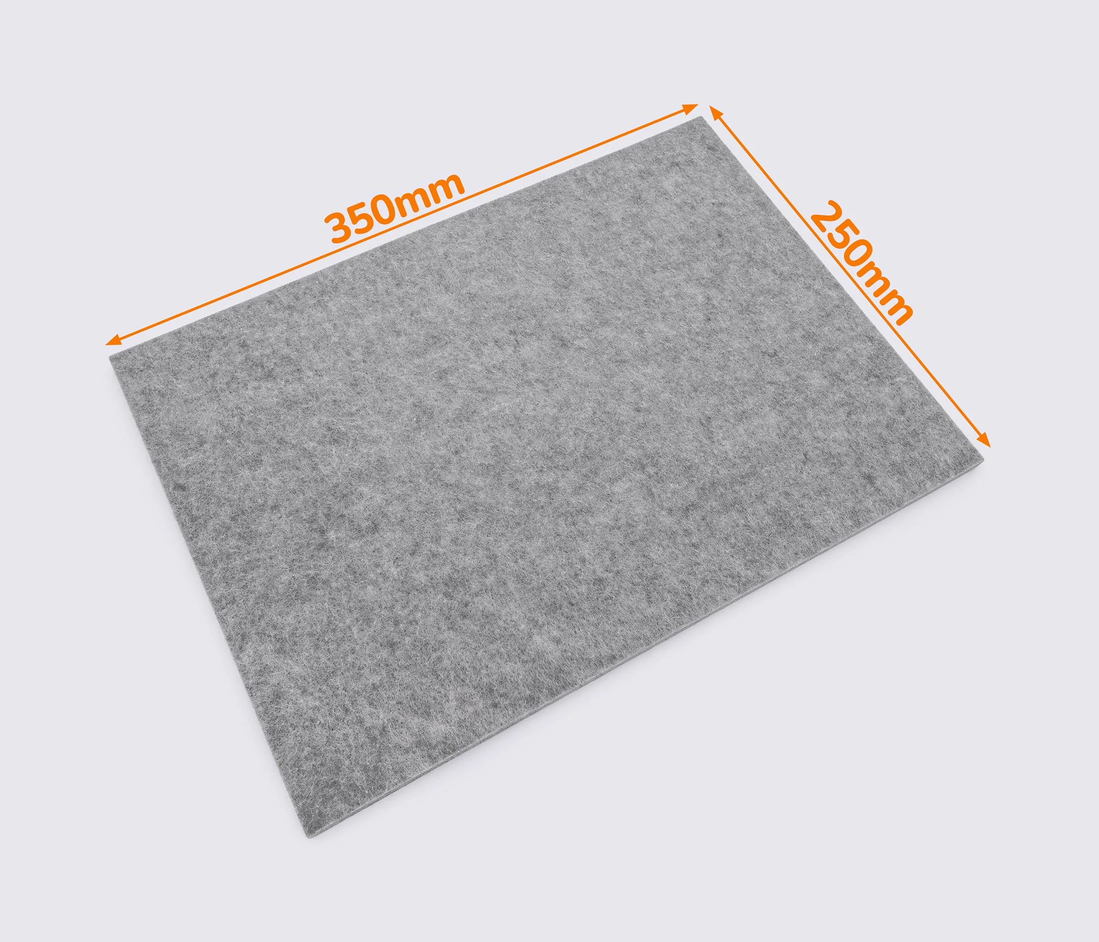 Амортизационный лист из искусственного войлока, р. 35*25*1 см (00-224)