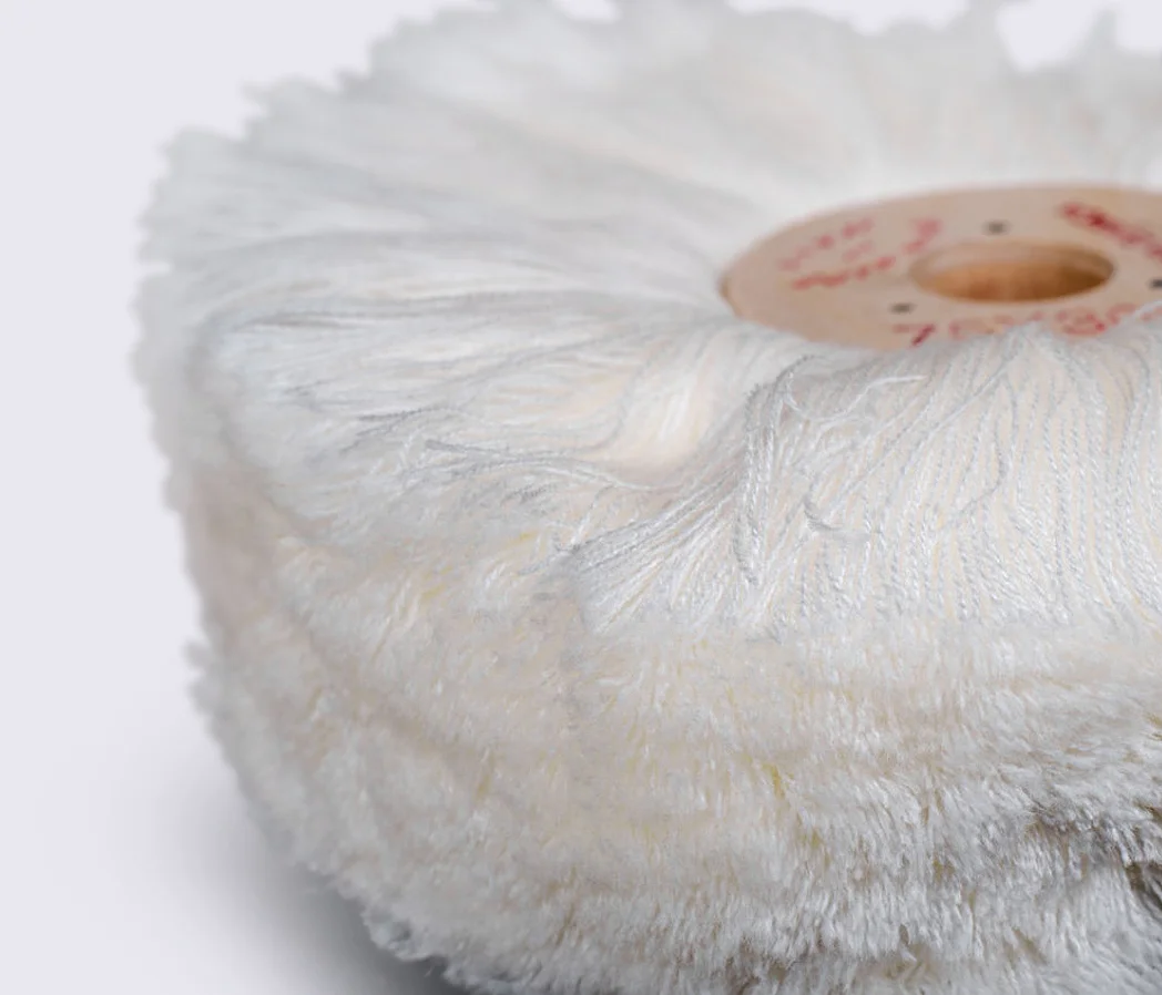 Щётка полировочная шерстяная IEXI White Wool 75x300 на СОМ