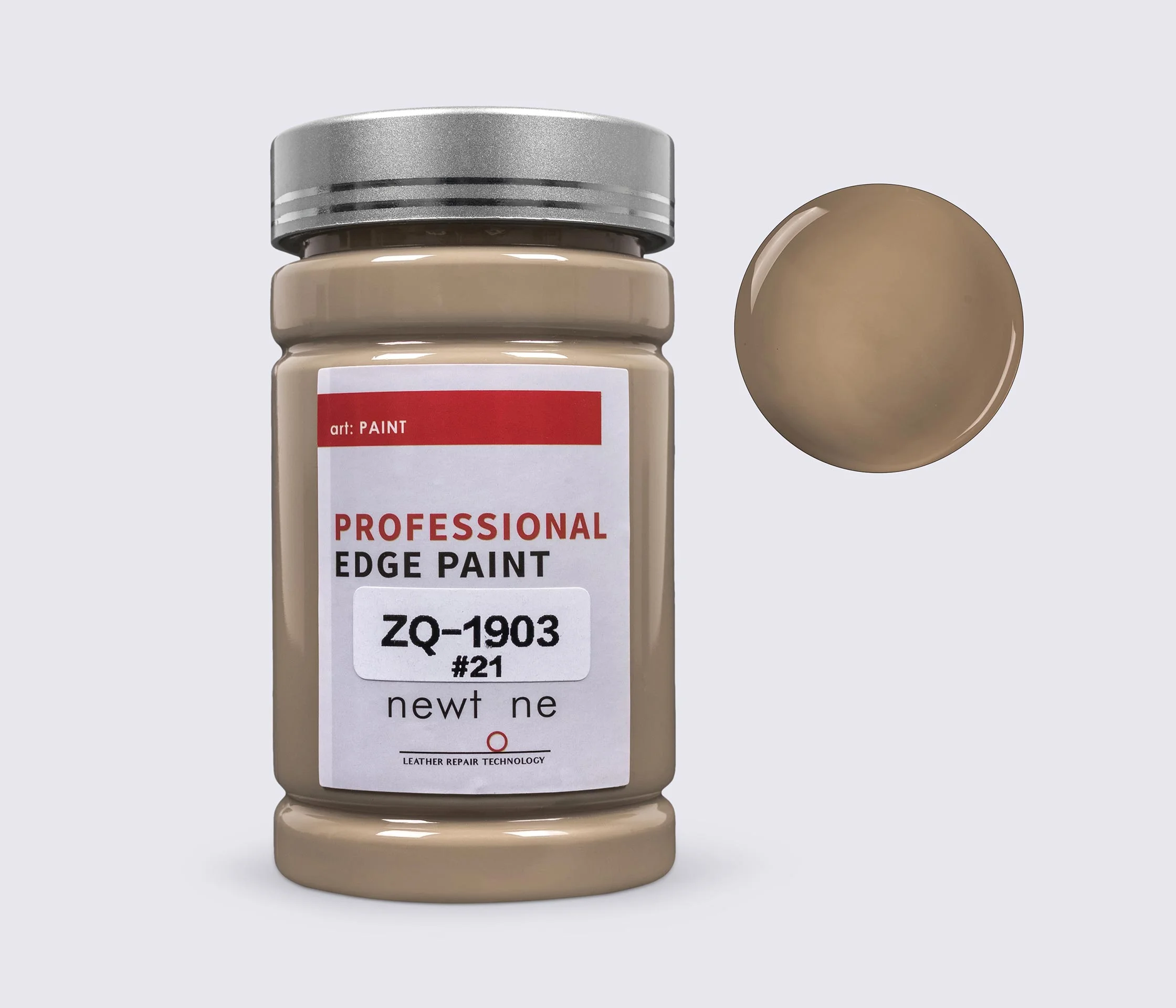 Фарба для урізу (торця) шкіри матова Newtone Edge Paint, 200 г