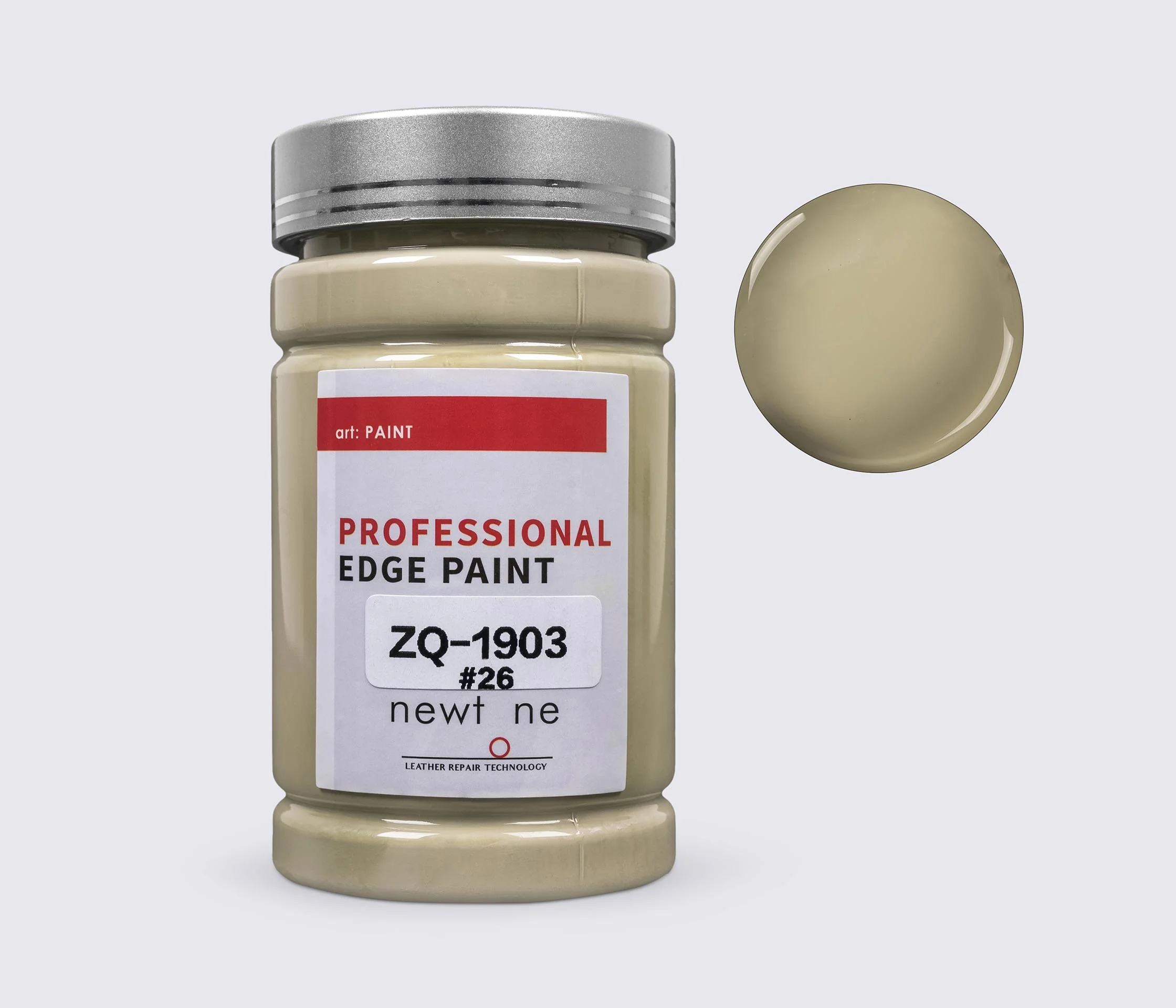 Фарба для урізу (торця) шкіри матова Newtone Edge Paint, 200 г