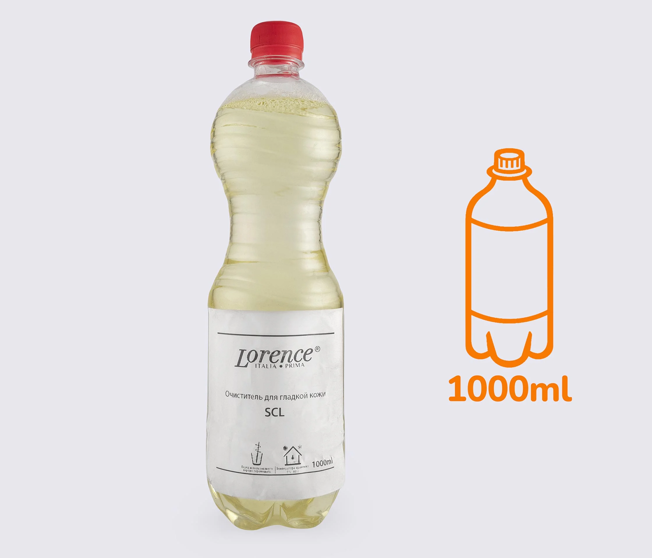 Очиститель для гладкой кожи SCL, 1000 ml (Lorence)