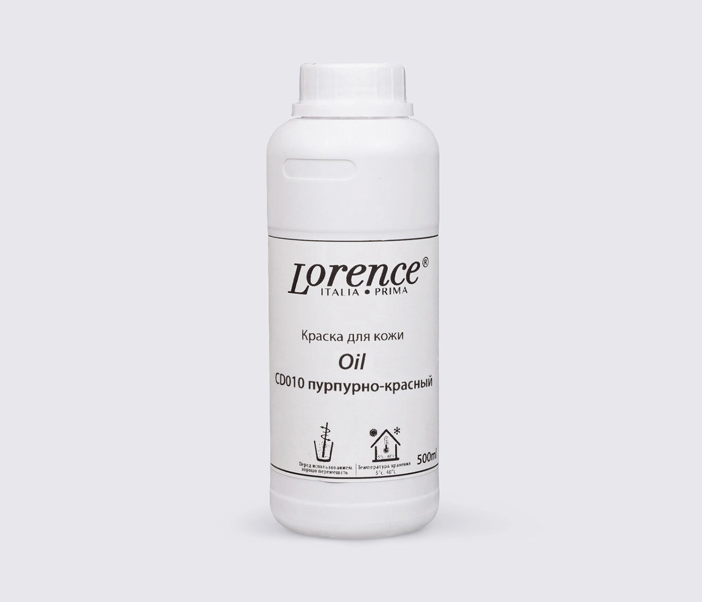 Краска для кожи на масляной основе 500мл арт. CD010 Lorence