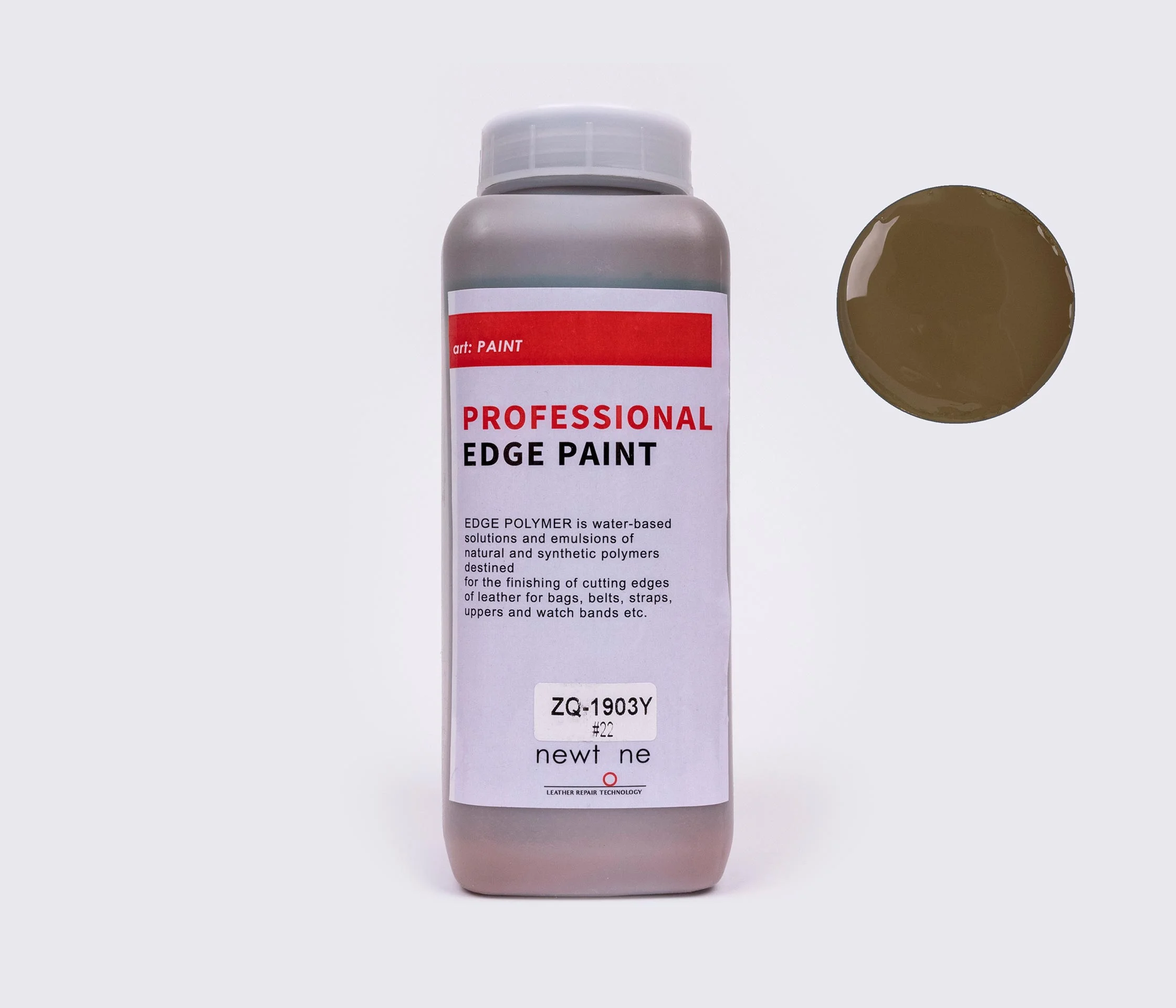 Краска уреза (торца) кожи матовая Newtone Edge Paint 1000 г