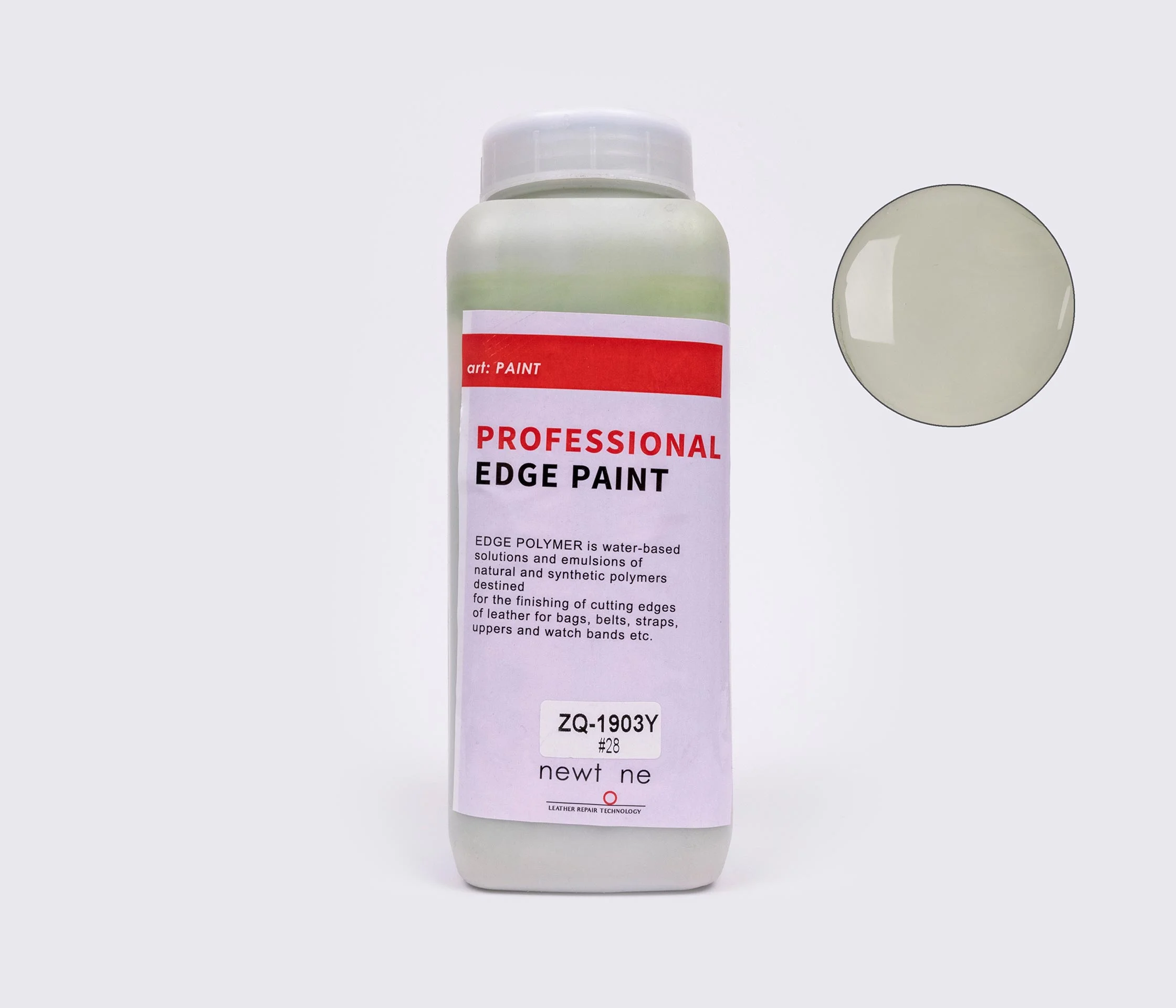Краска уреза (торца) кожи матовая Newtone Edge Paint 1000 г