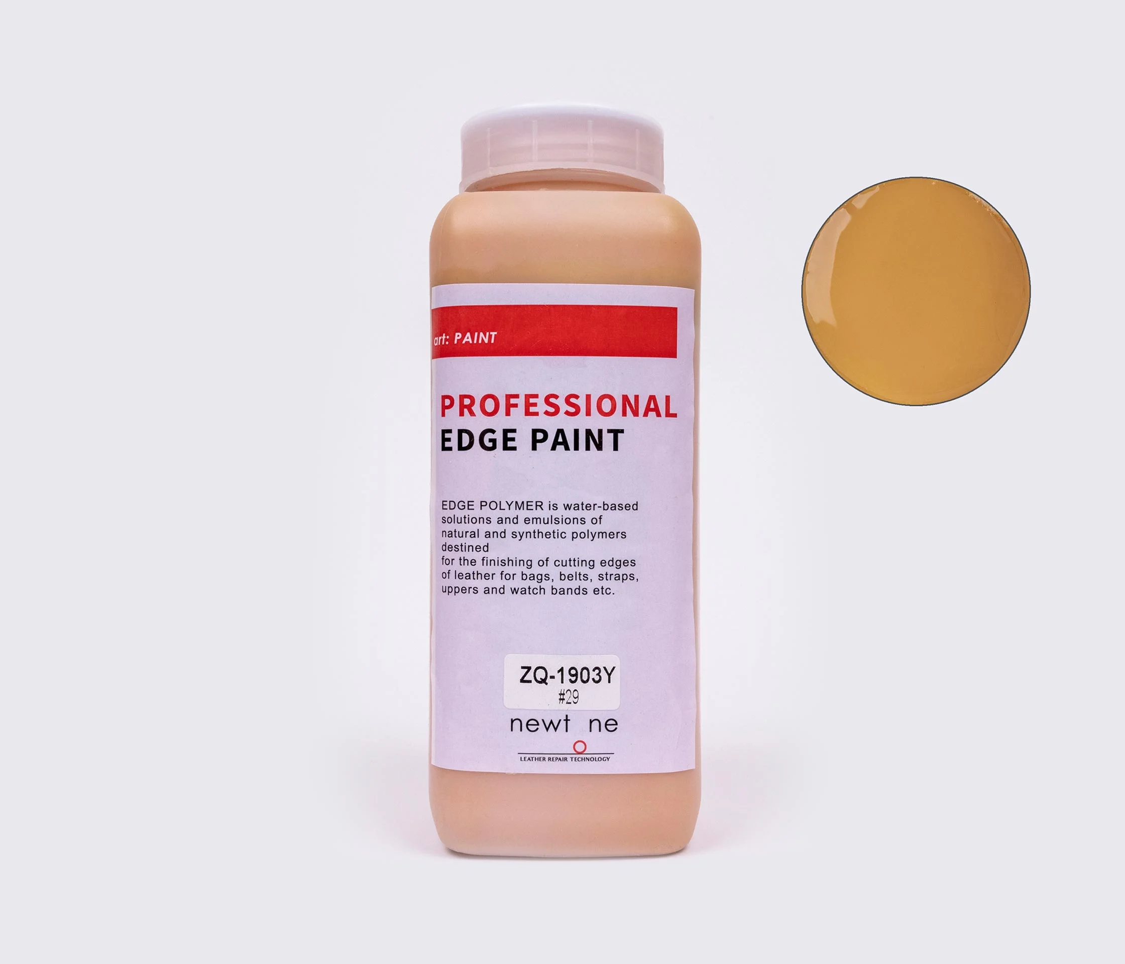 Краска уреза (торца) кожи матовая Newtone Edge Paint 1000 г