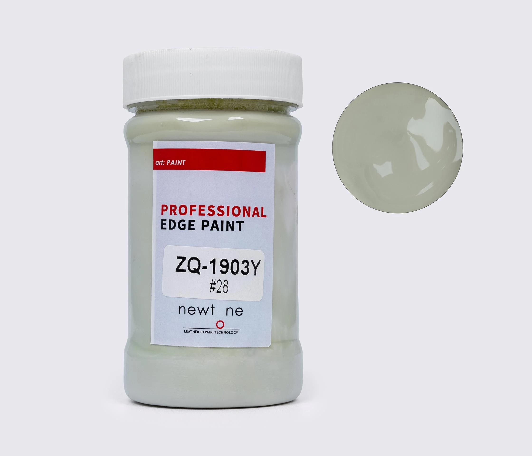 Фарба для урізу (торця) шкіри матова Newtone Edge Paint, 200 г