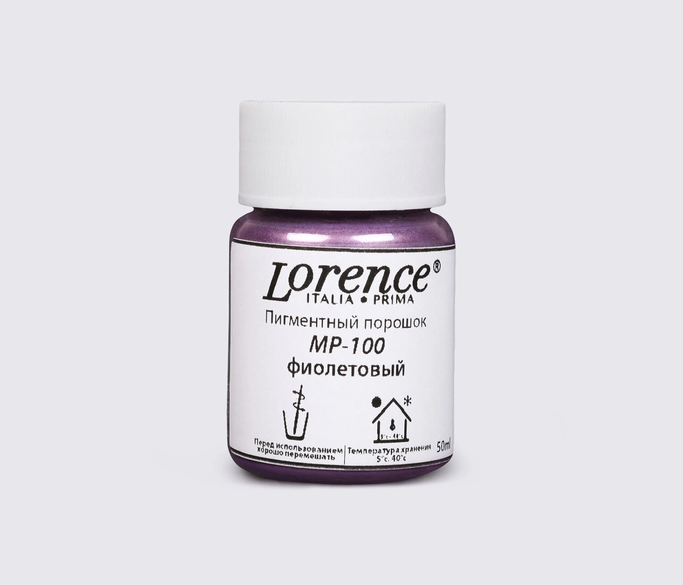 Пигментный порошок MP-100 Lorence для создания эффекта металлик / перламутр