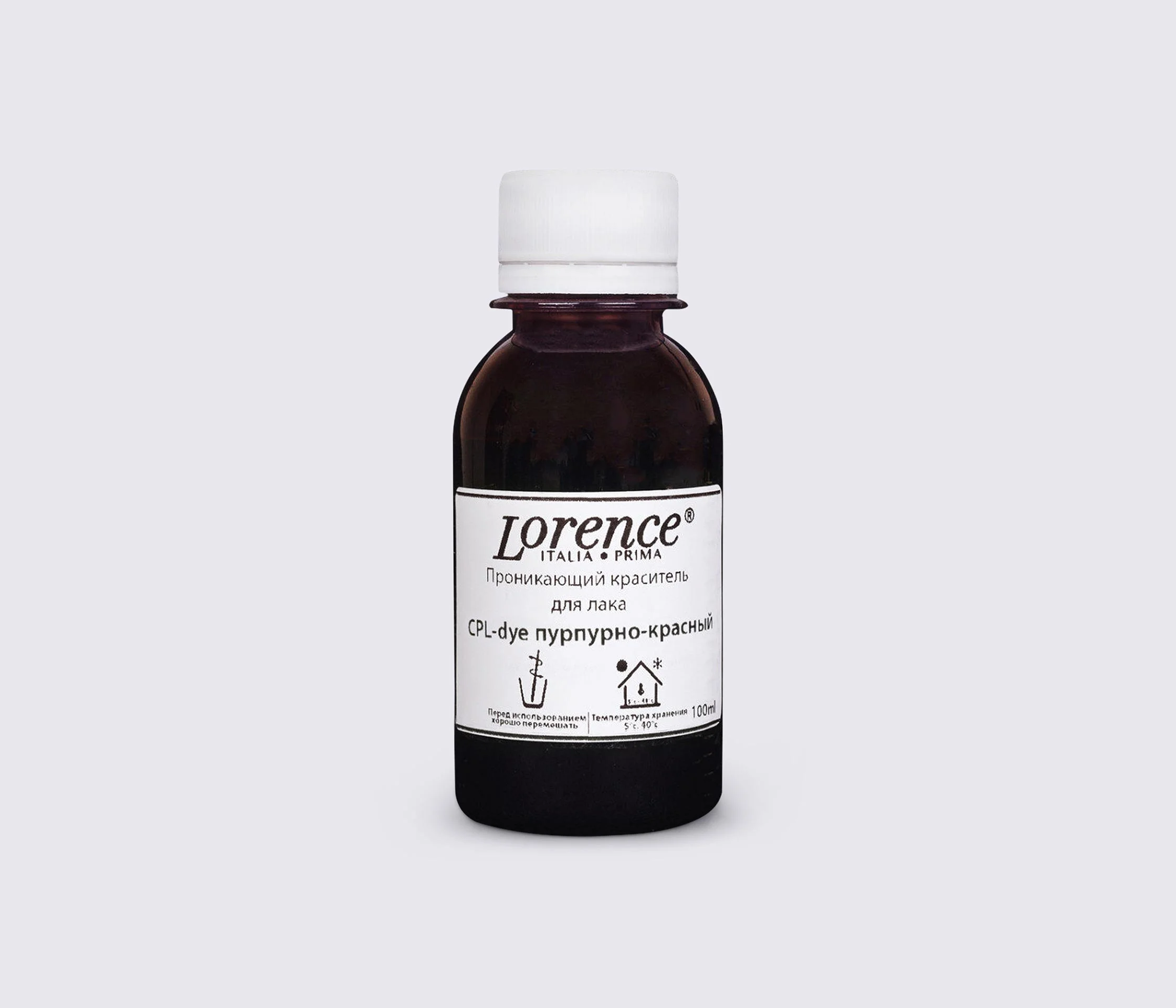 Проникающая краска для лаковой кожи 100мл - CPL-dye - Patent leather dye (Lorence)