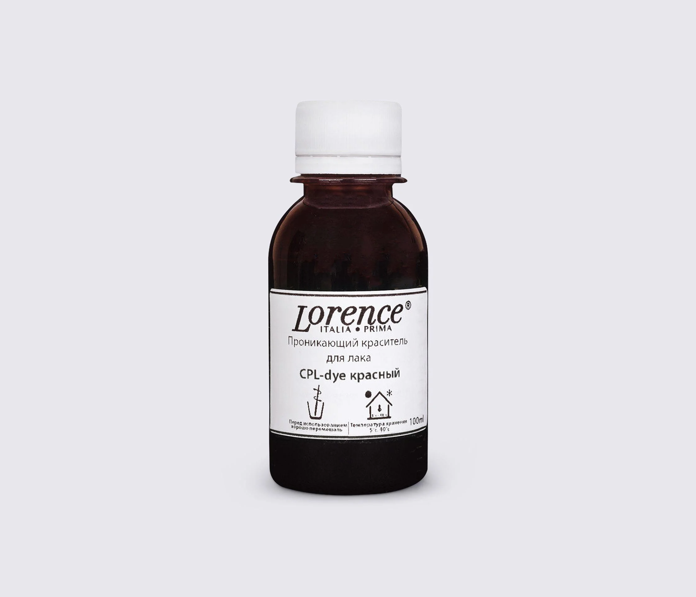 Проникающая краска для лаковой кожи 100мл - CPL-dye - Patent leather dye (Lorence)