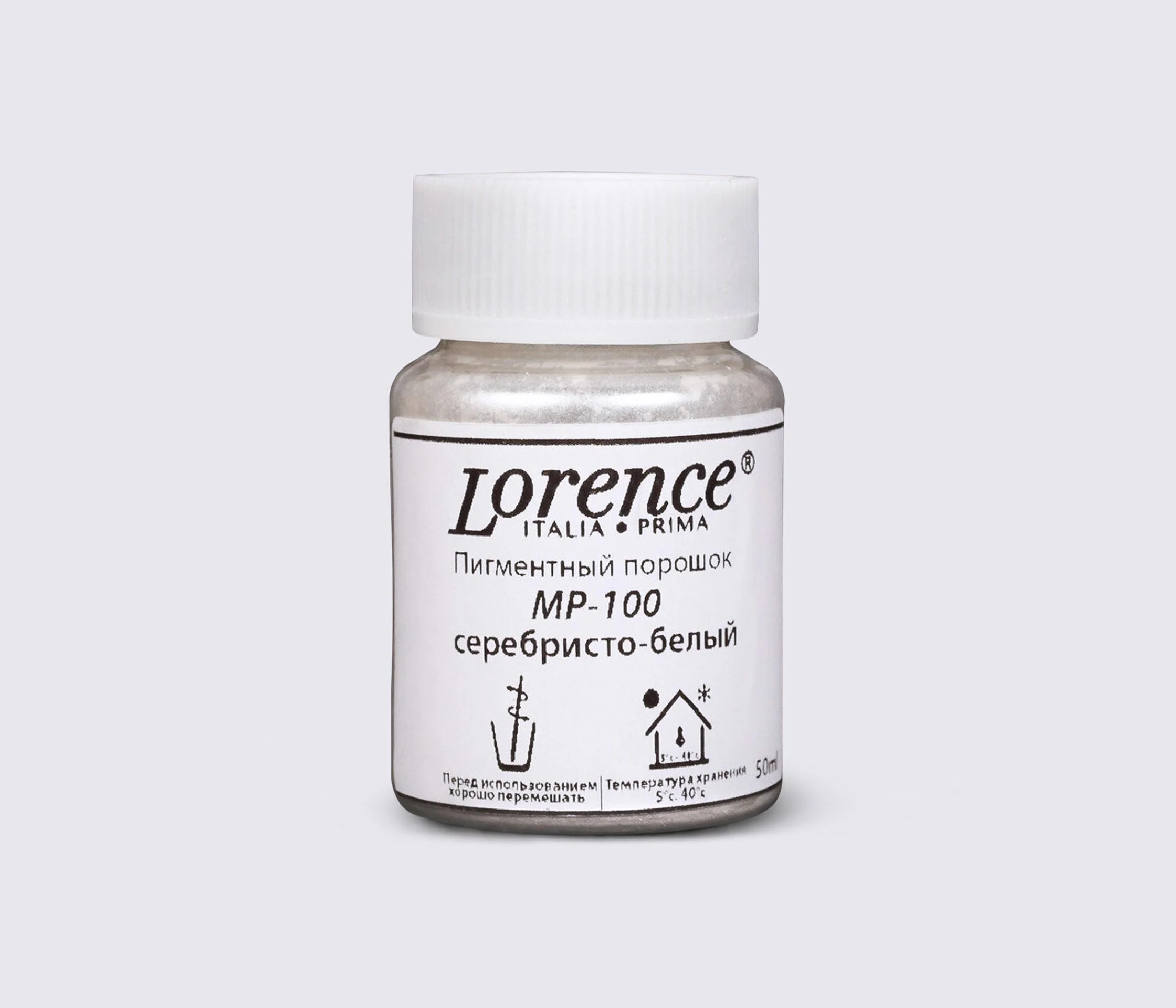 Пигментный порошок MP-100 Lorence для создания эффекта металлик / перламутр