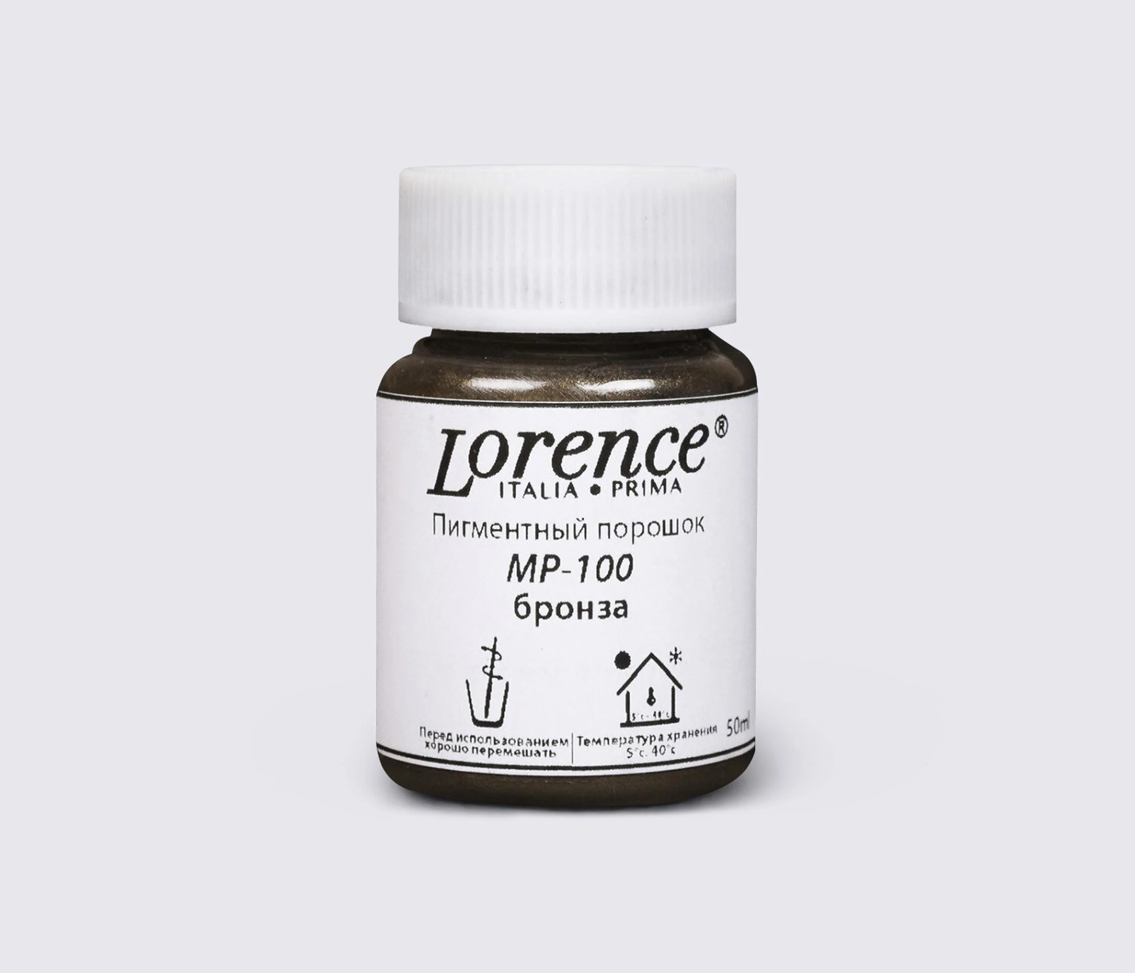 Пигментный порошок MP-100 Lorence для создания эффекта металлик / перламутр