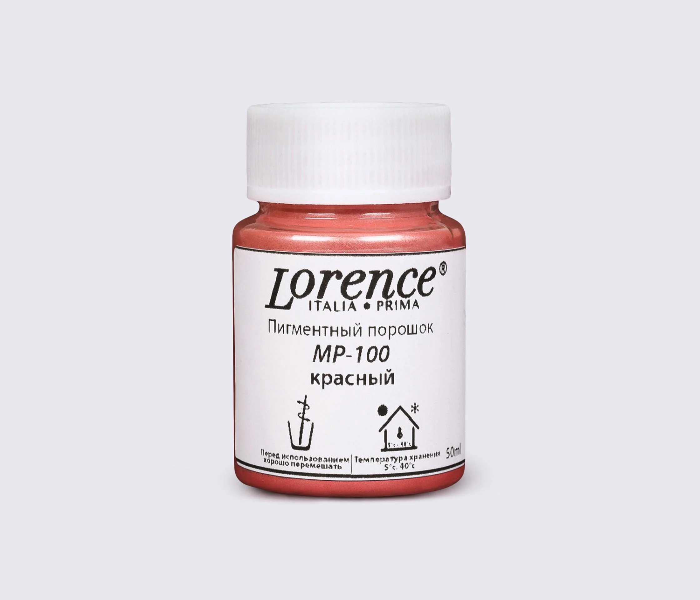 Пигментный порошок MP-100 Lorence для создания эффекта металлик / перламутр
