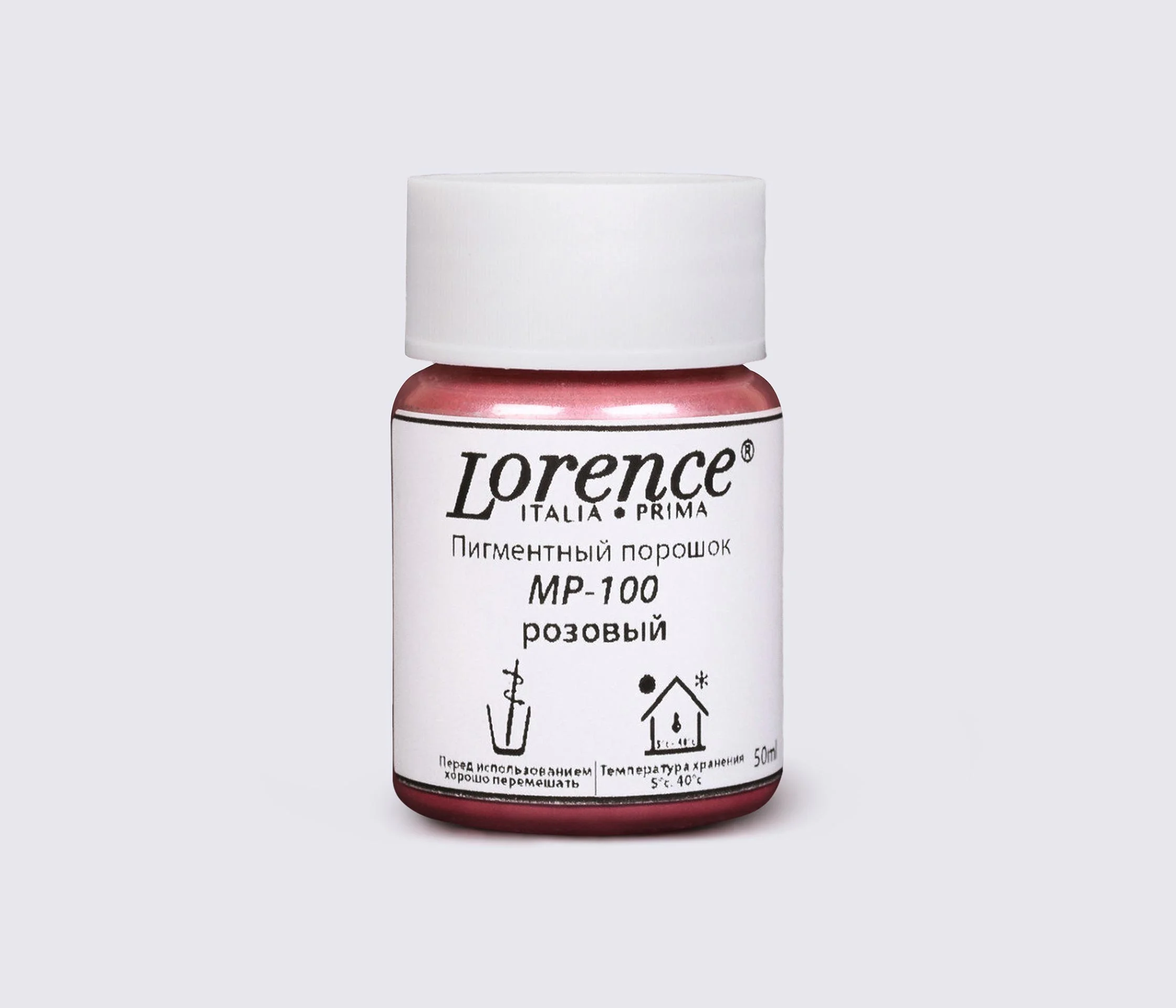Пигментный порошок MP-100 Lorence для создания эффекта металлик / перламутр