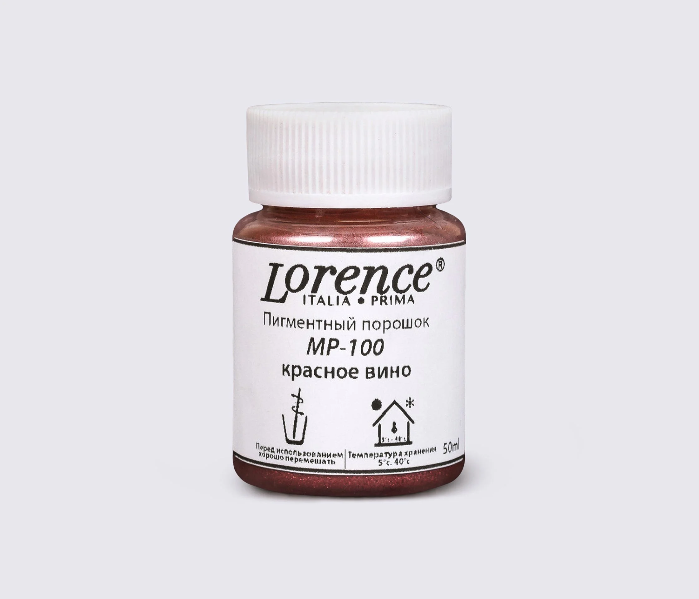 Пигментный порошок MP-100 Lorence для создания эффекта металлик / перламутр