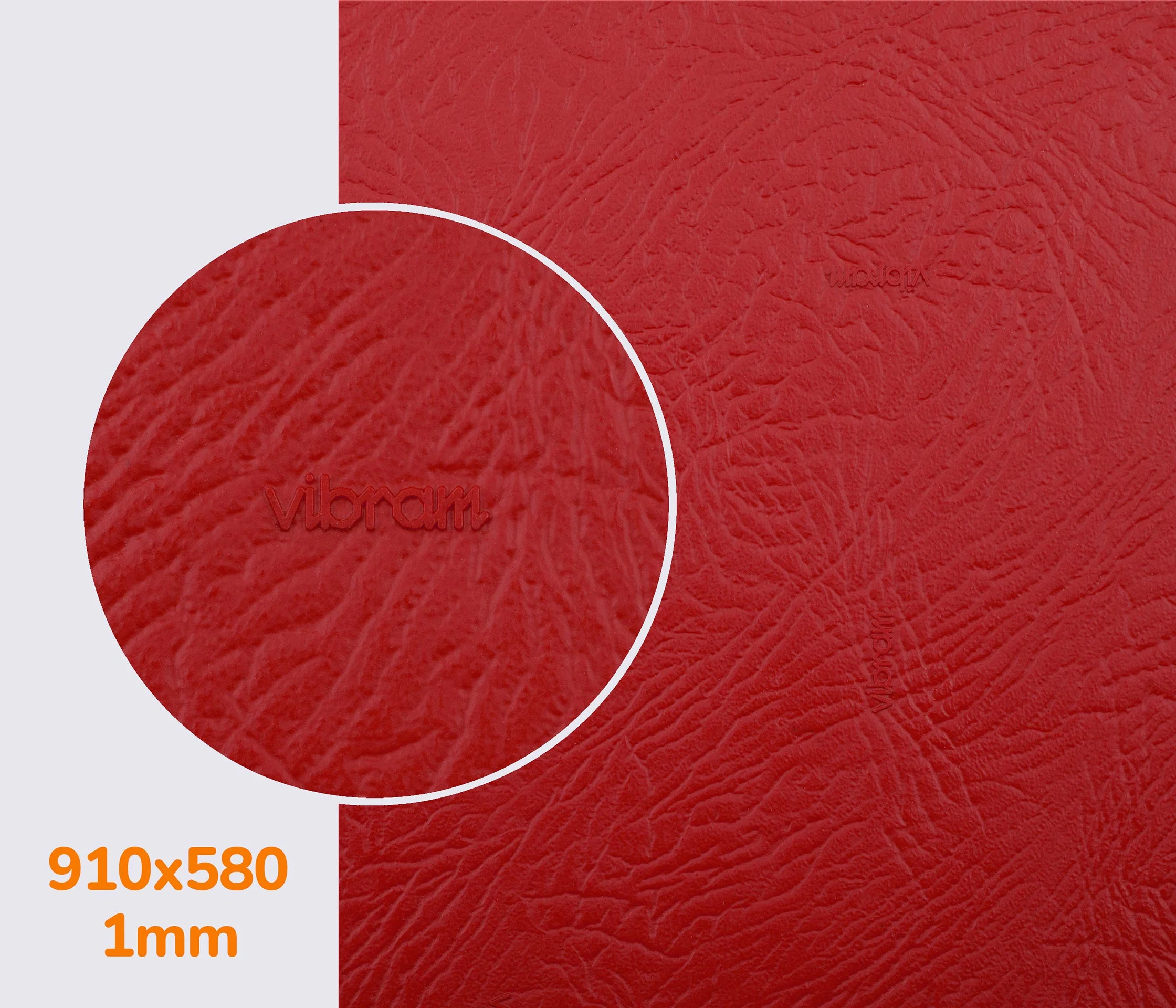 CALIFORNIA (7963), цв.RUBY RED (78), т. 1.0мм профилактика Vibram