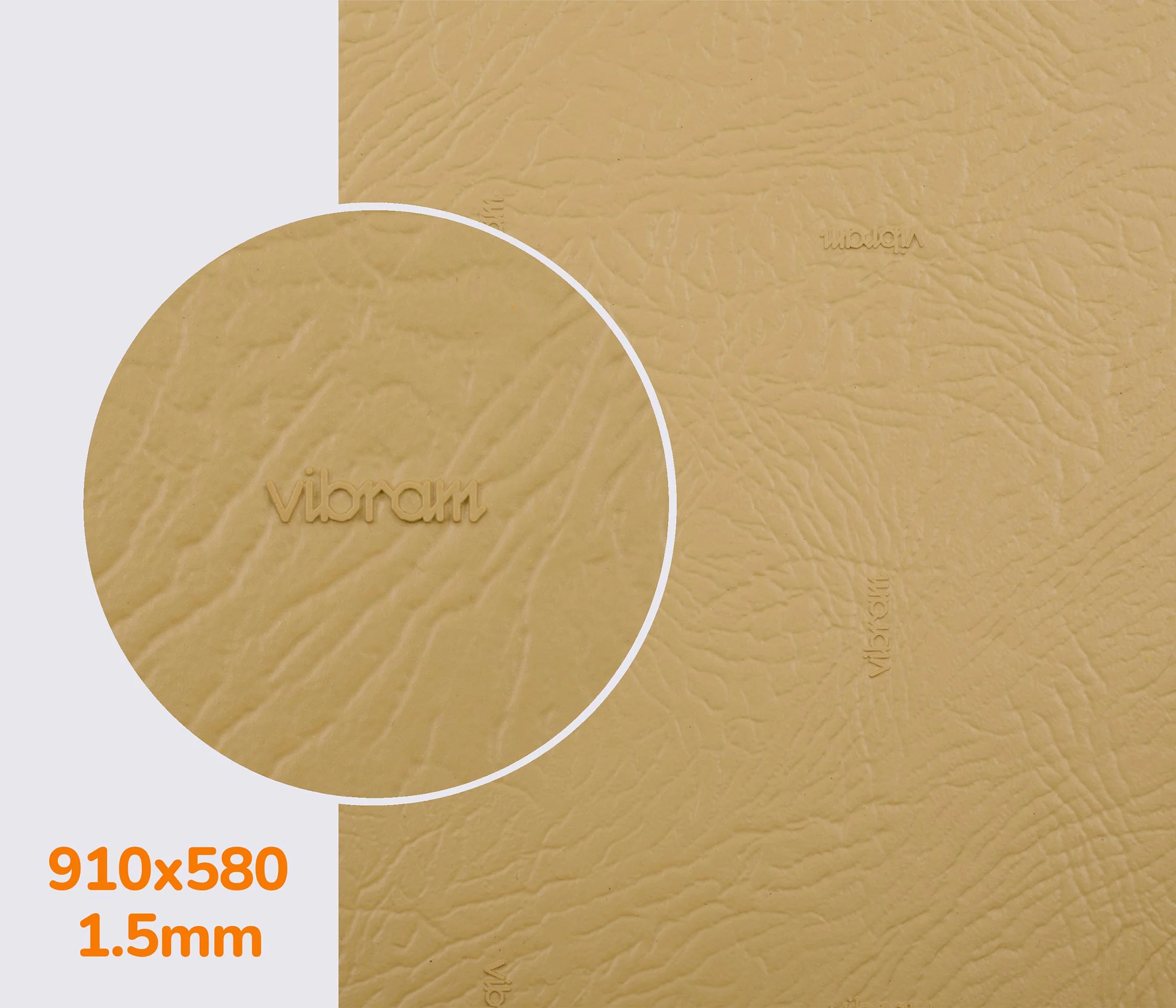 CALIFORNIA (7963), цв. бежевый leather (AF), т. 1.5мм профилактика Vibram