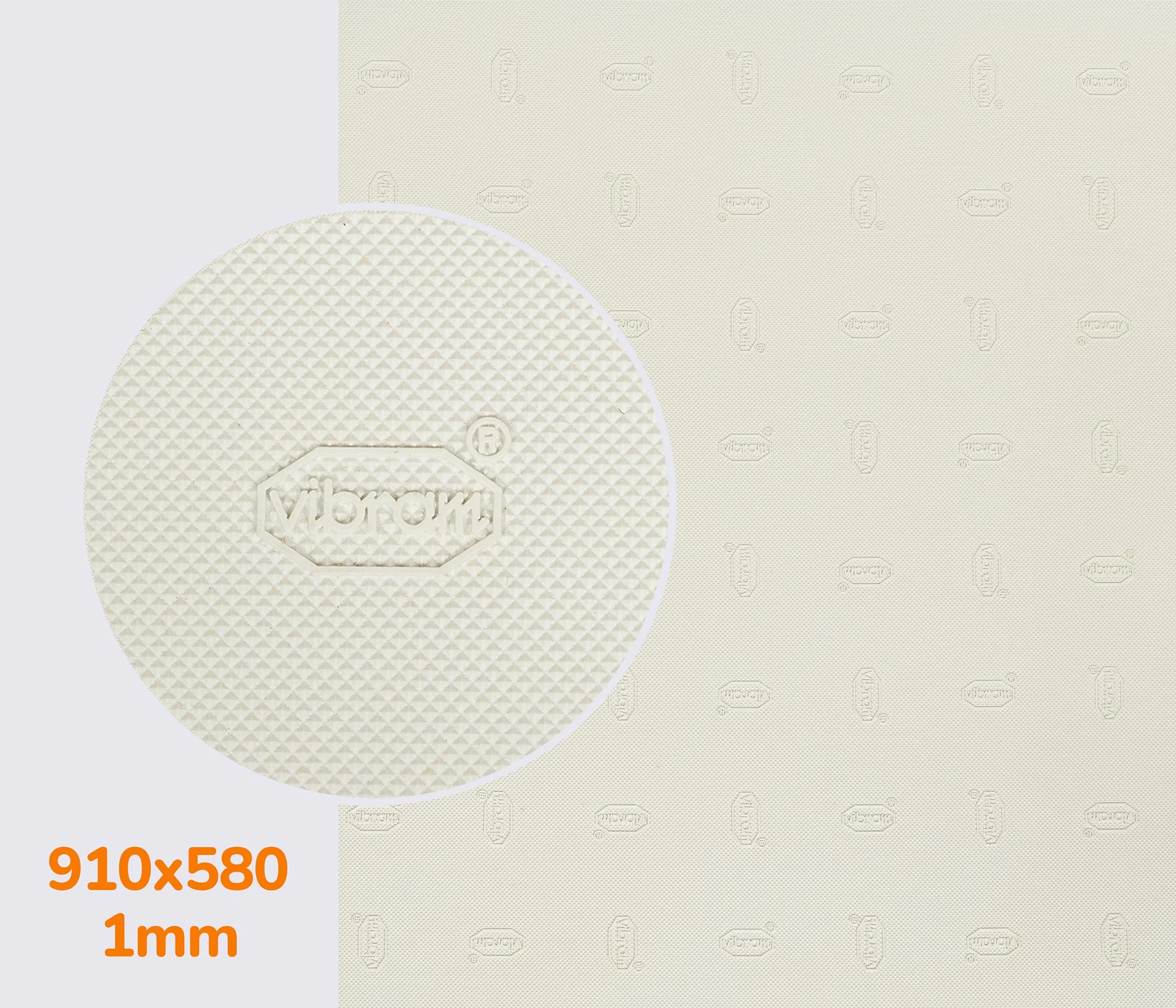 TEQUILGEMMA (7373), цв. белый (AС), т. 1.0мм профилактика Vibram