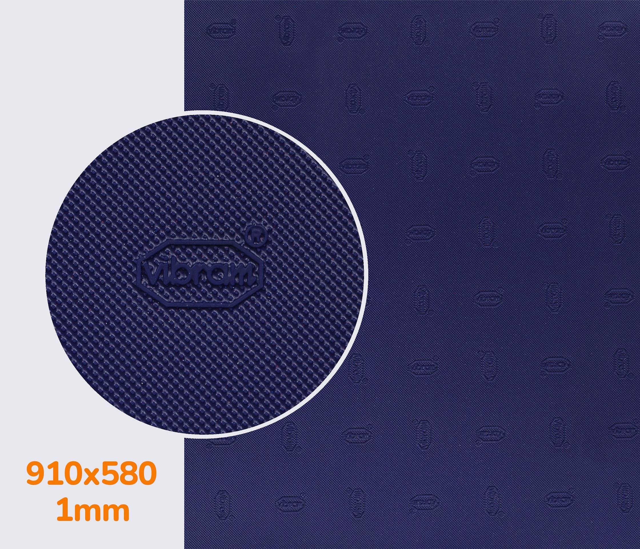 TEQUILGEMMA (7373), цв.синий (43), т. 1.0мм профилактика Vibram