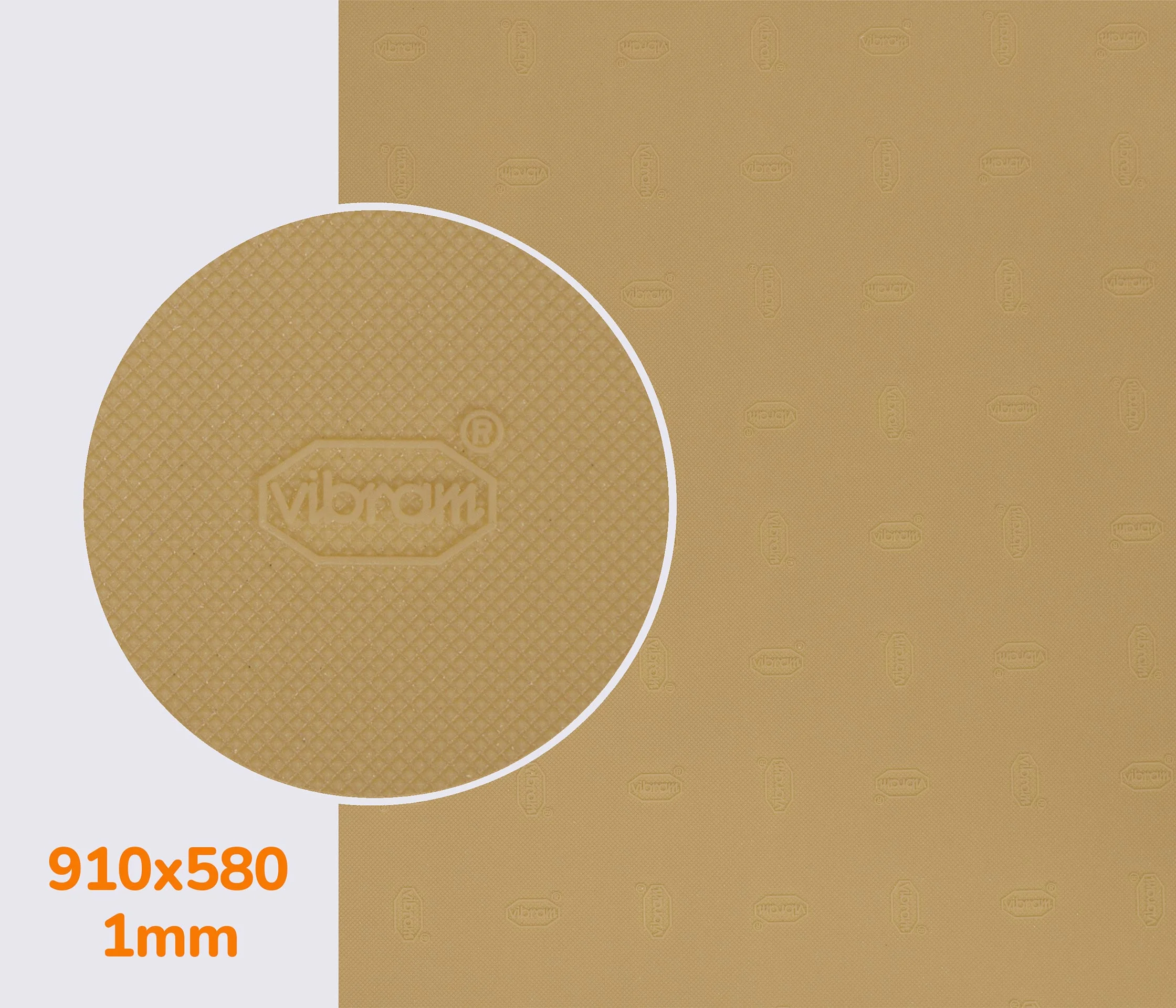 TEQUILGEMMA (7373), цв. бежевый FLINT (49), т. 1.0мм профилактика Vibram