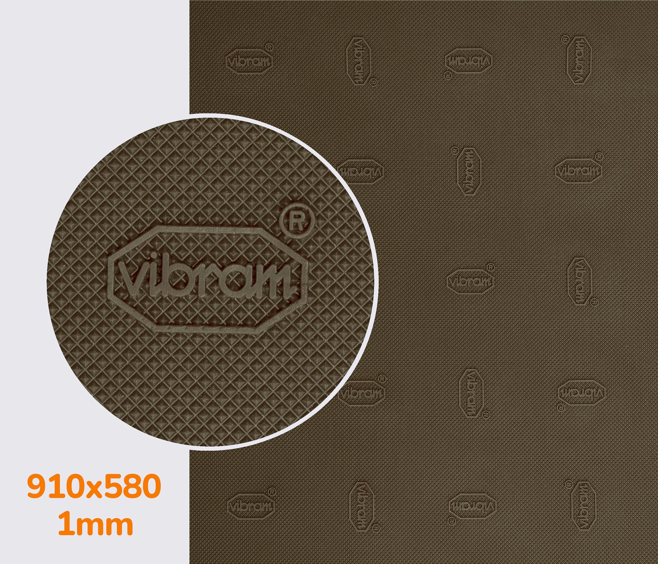 TEQUILGEMMA (7373), цв.карамель (AE), т. 1.0мм профилактика Vibram
