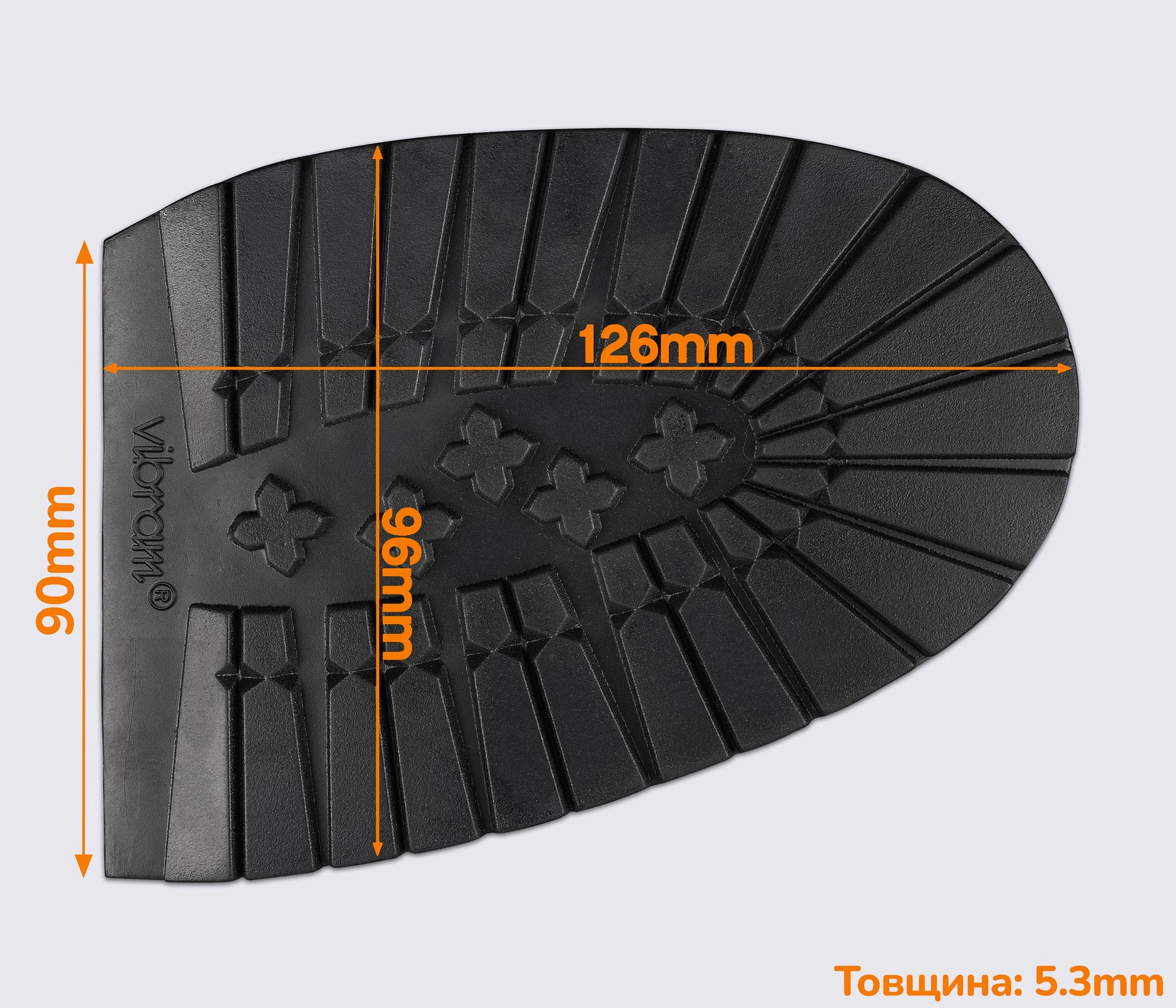 MAGGIORANA (3334), кол. чорний (AА), профілактика формована Vibram