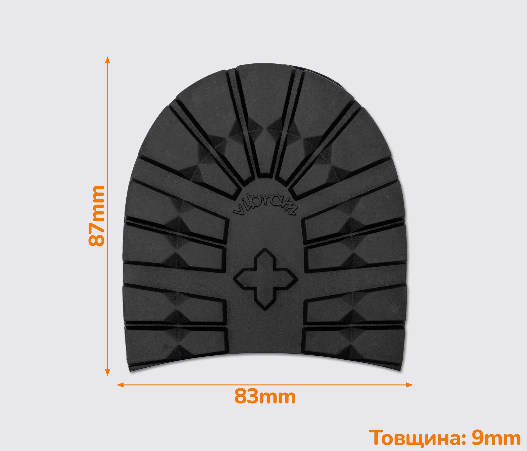 ROCCIA (1205), кол.чорний (АА), набійка Vibram