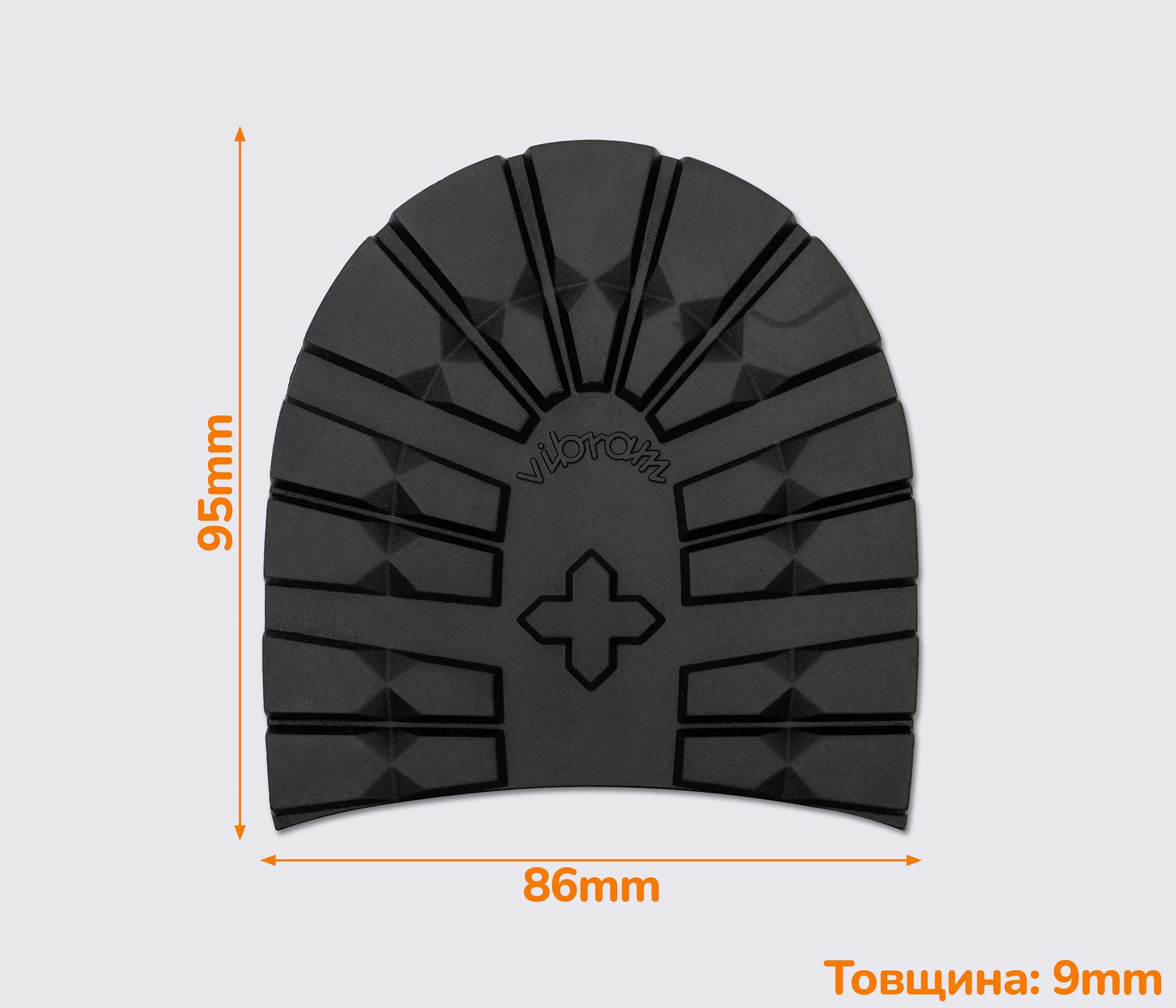 ROCCIA (1205), кол.чорний (АА), набійка Vibram