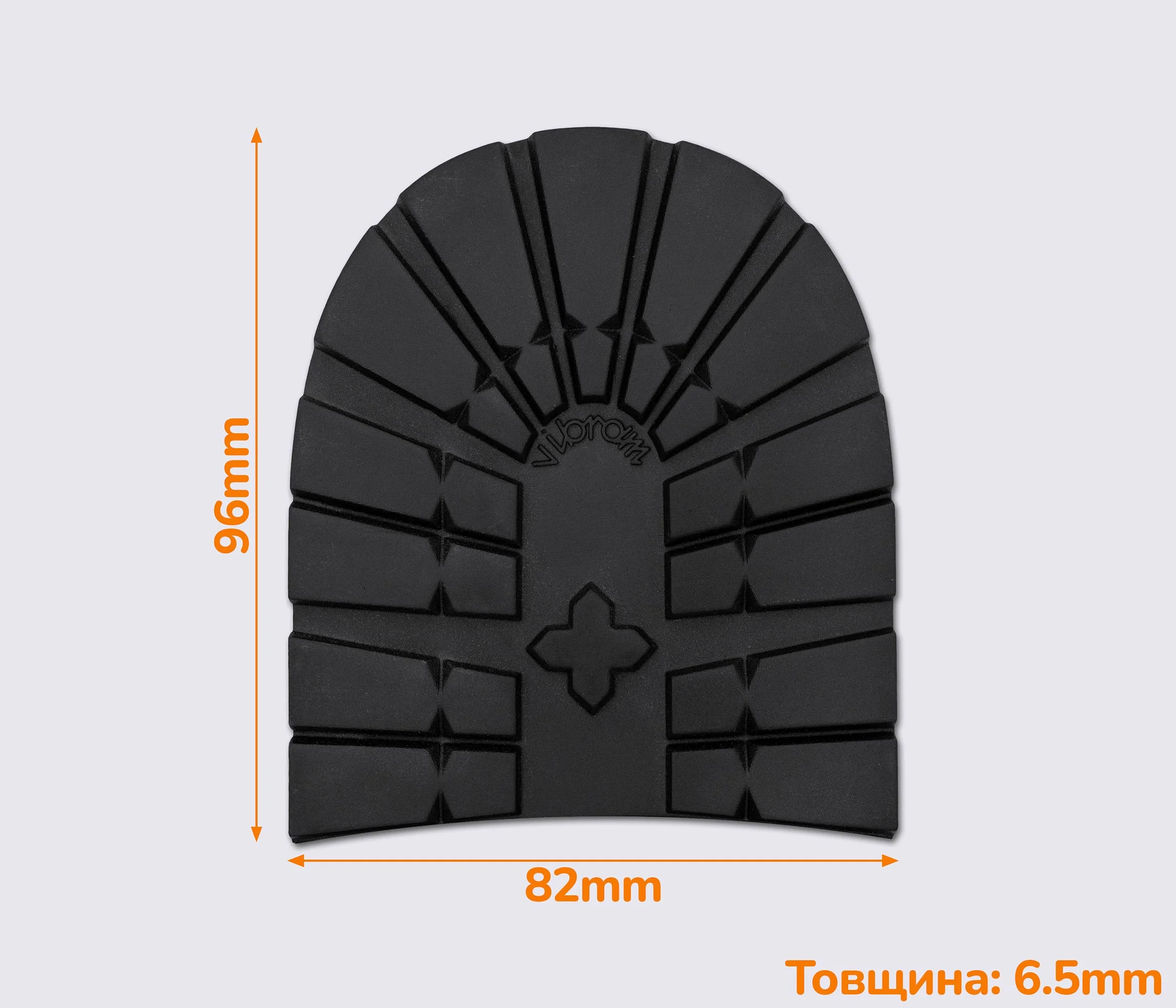 MARTA (5721), р. 04, кол.чорний (АА), набійка Vibram