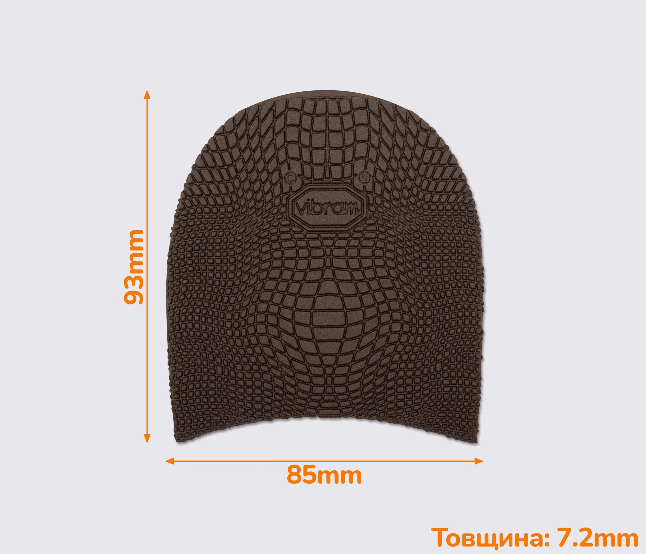 EXPLOSION (5340), р. 020, набійка гумова Vibram